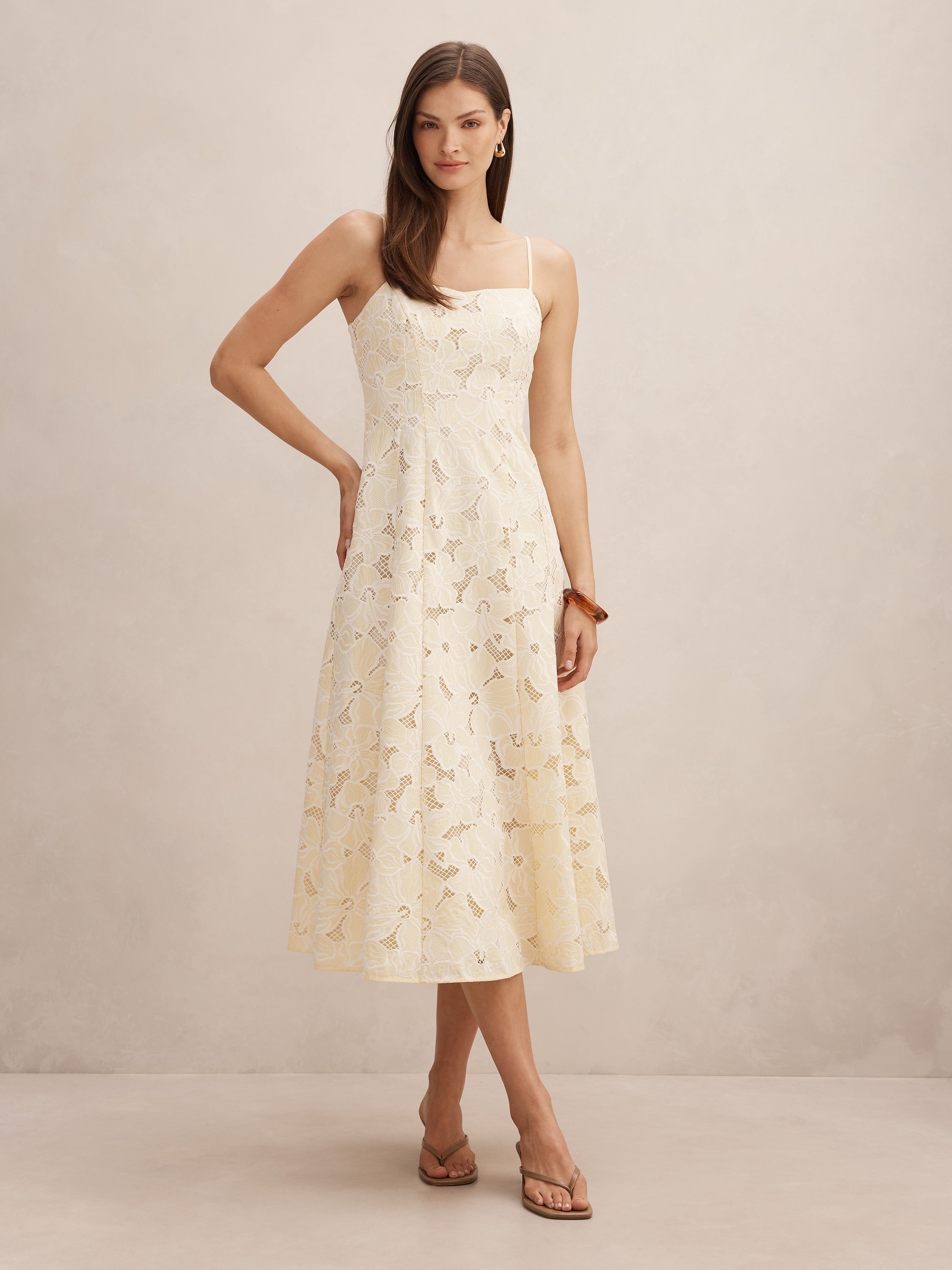Bibiy. ★ MILLIE LACE DRESS Buy Millie Embroidered Midi Dress - Yellow - Online | Forever New