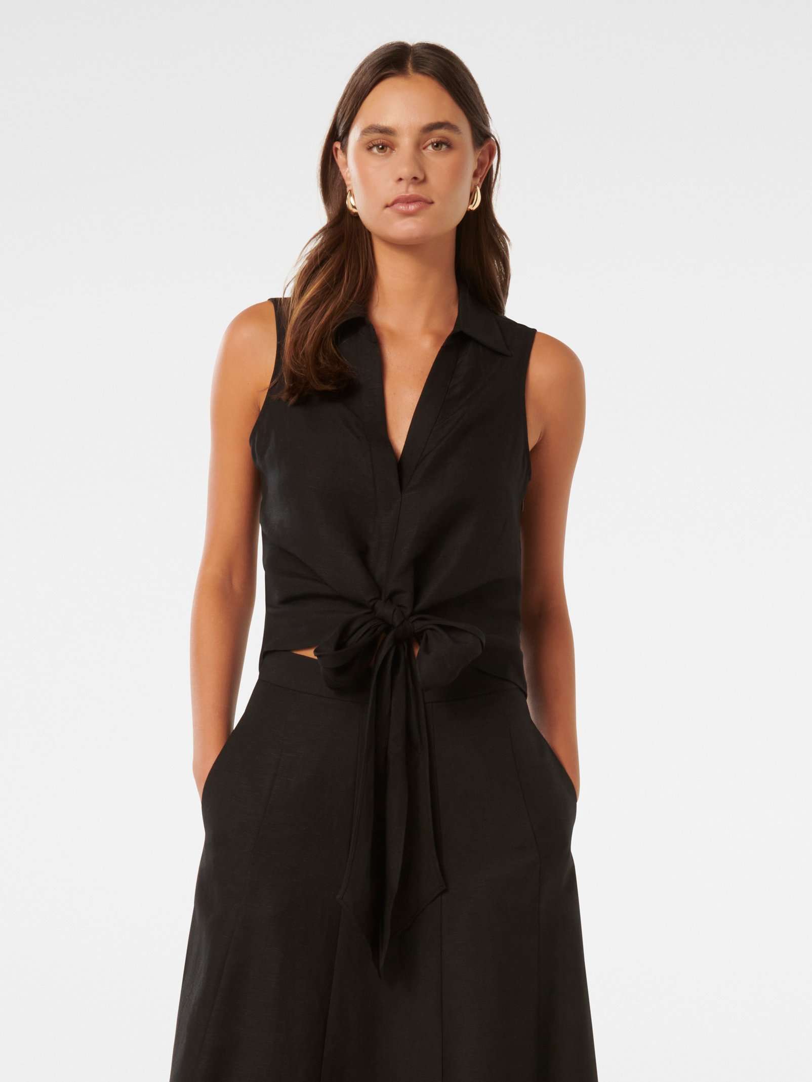 Tanya Tie Front Shirt