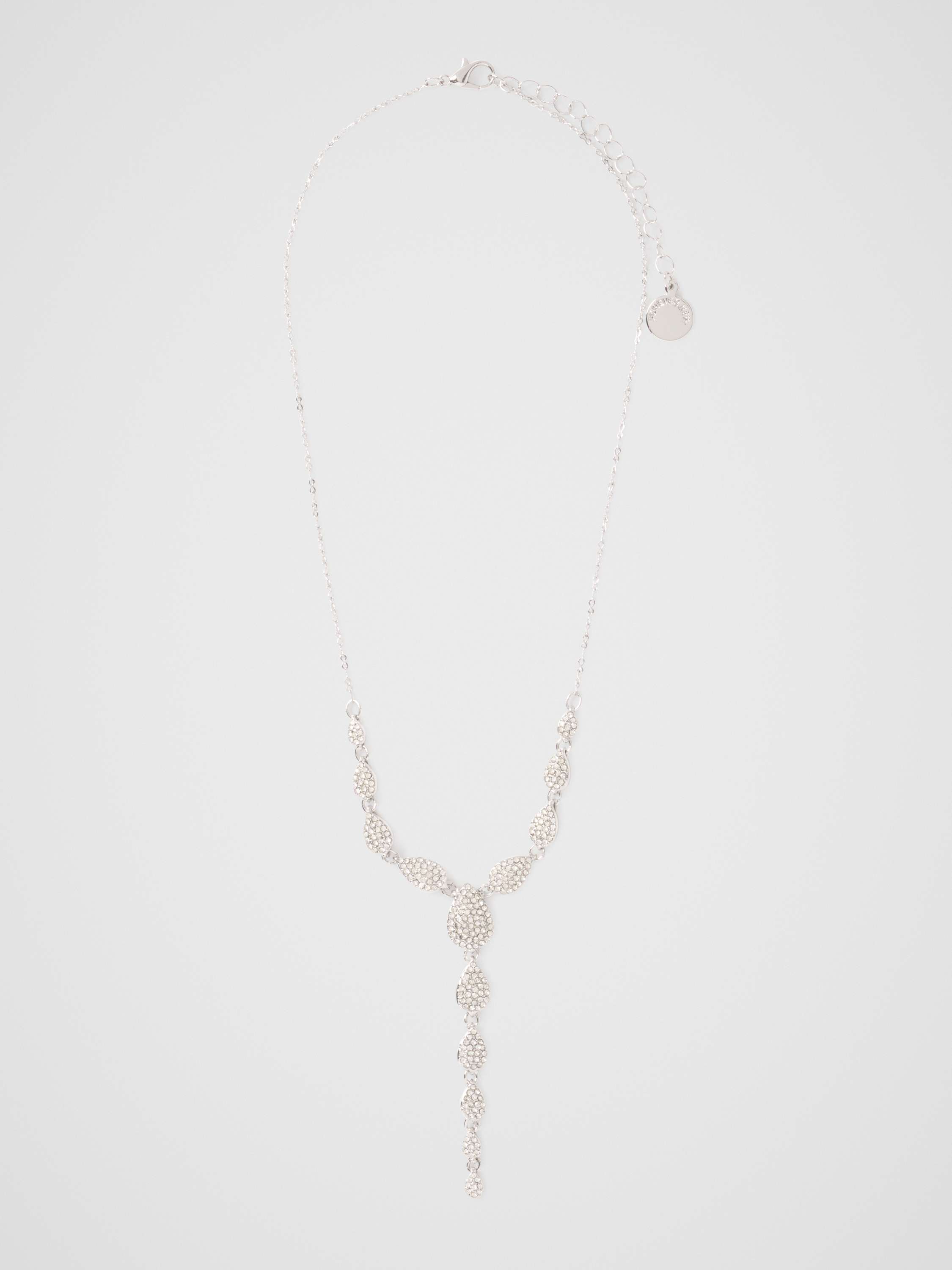 Perrie Pave Drop Necklace