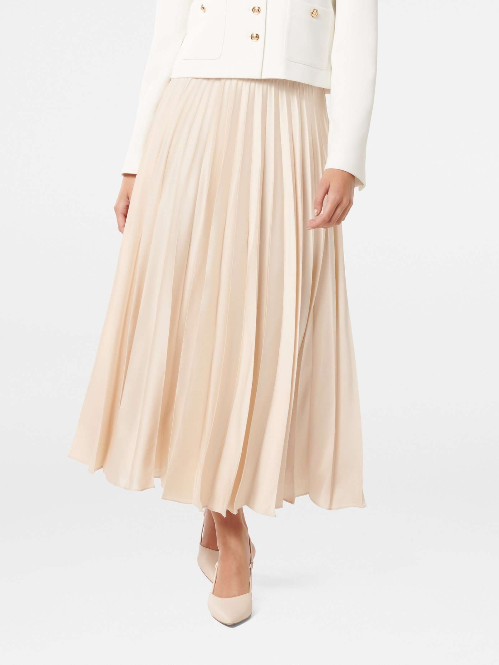 Della Pleated Skirt