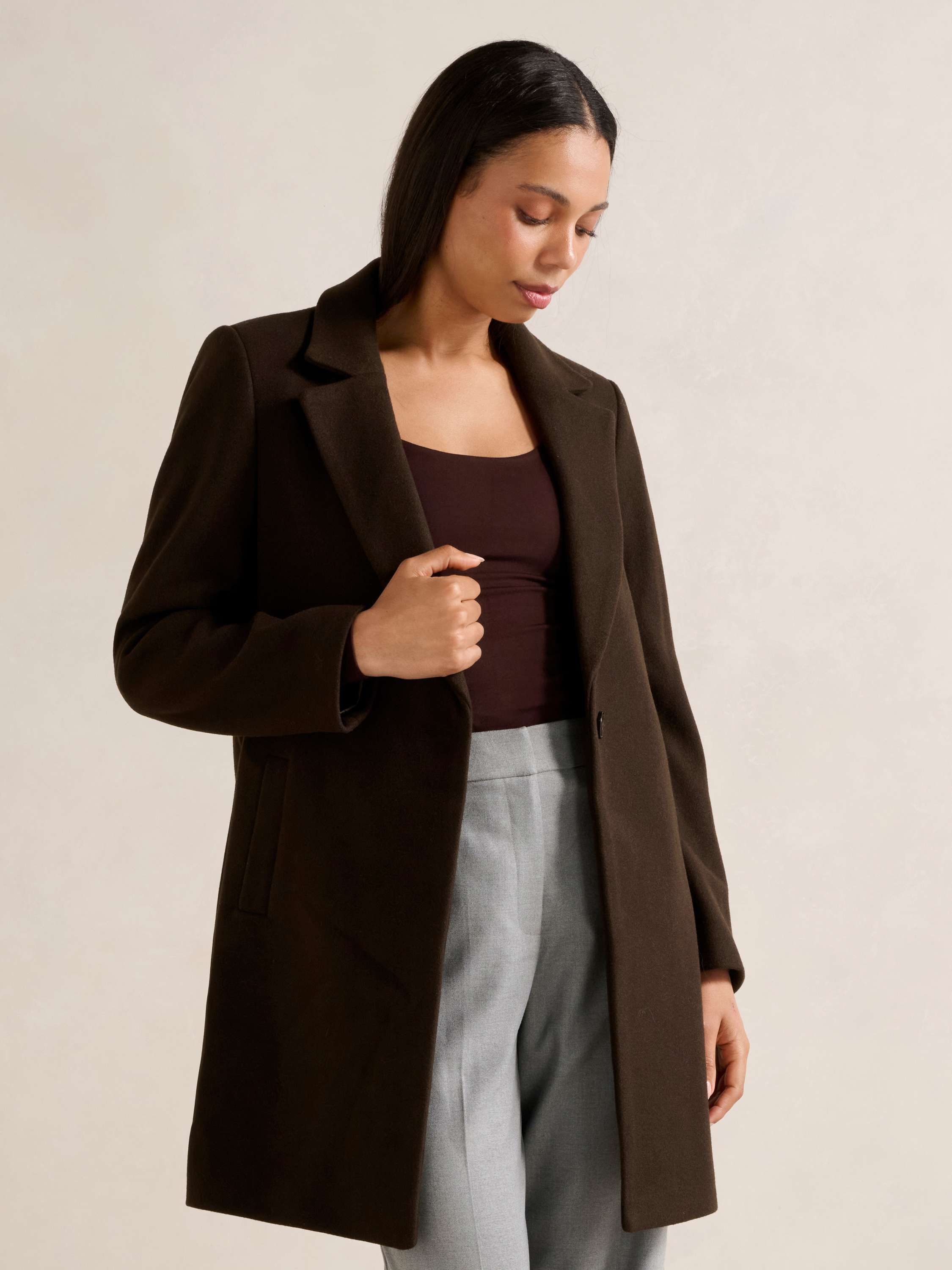 Cassie Single Breasted Coatigan