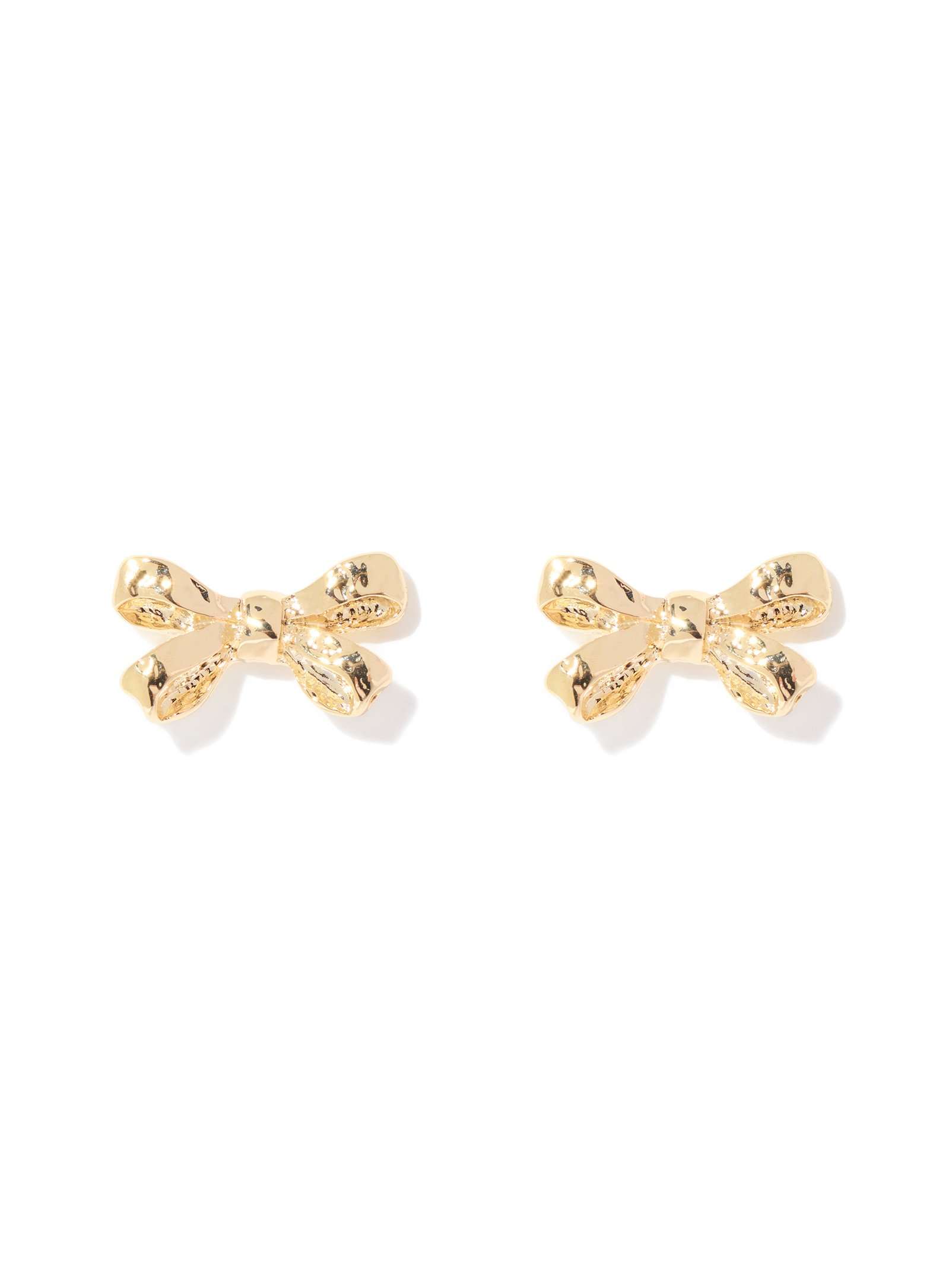 Teresa Texture Bow Earring