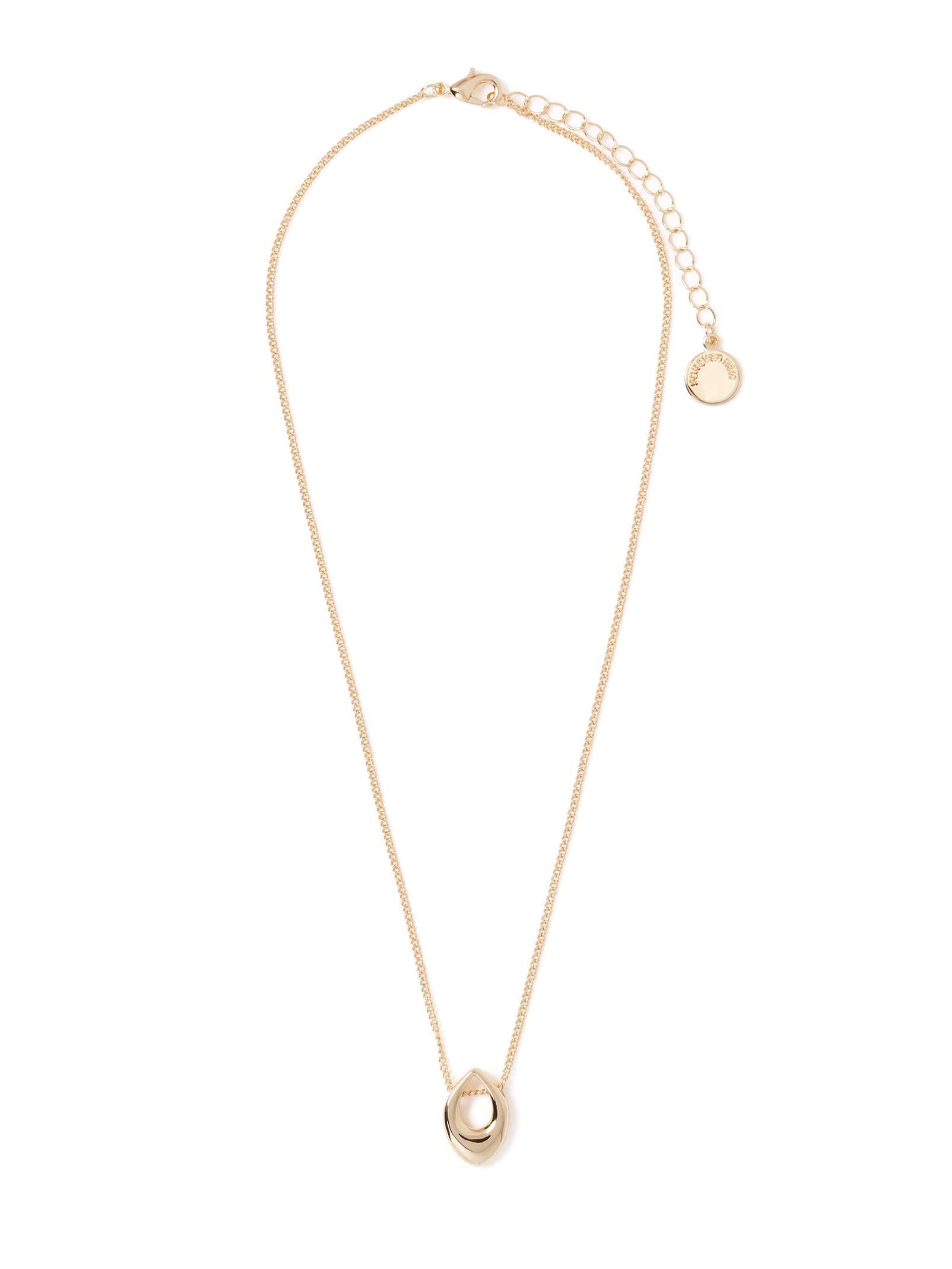 Tatum Cut Out Teardrop Pendant