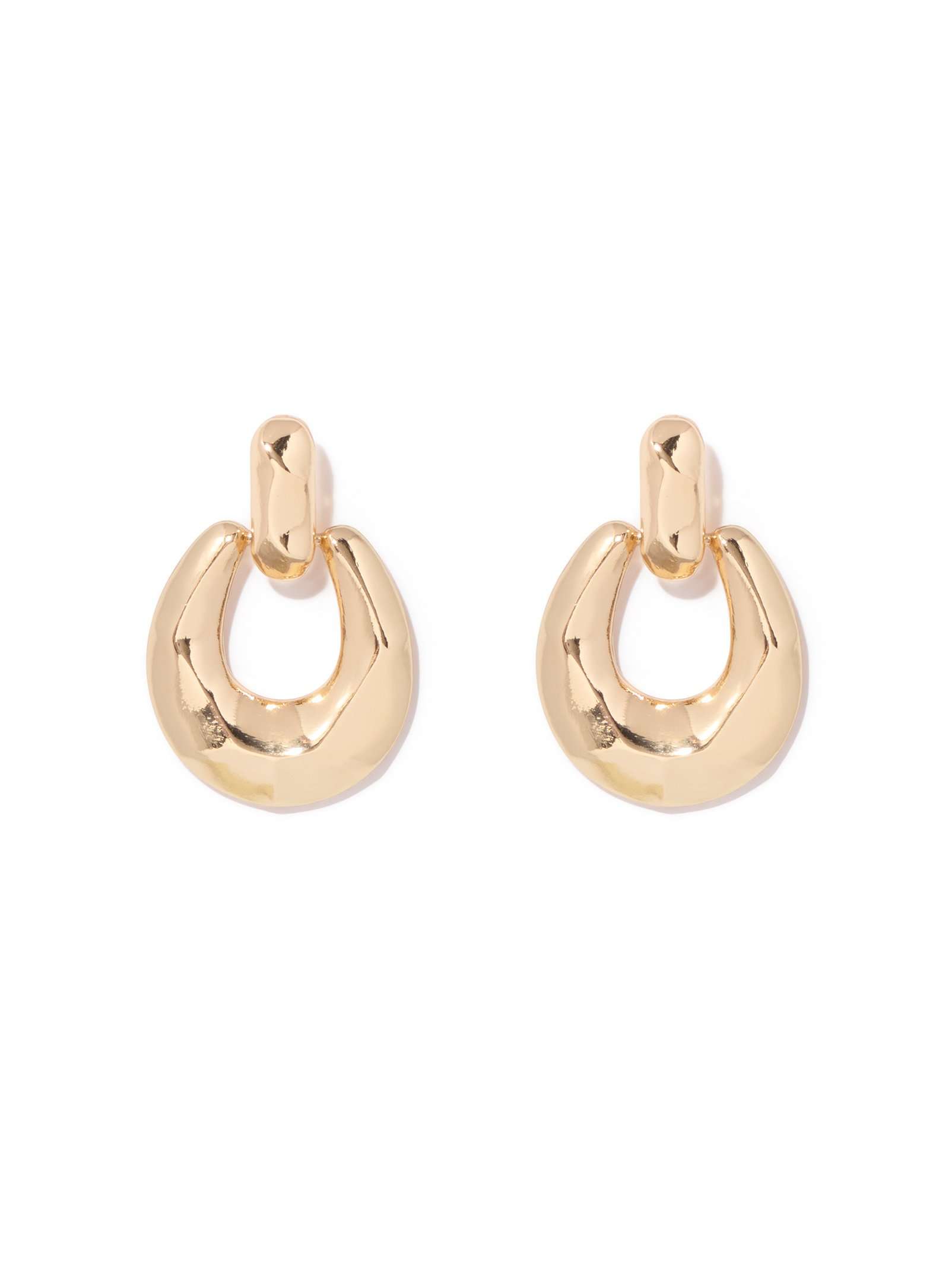 Mari Metal Drop Earring