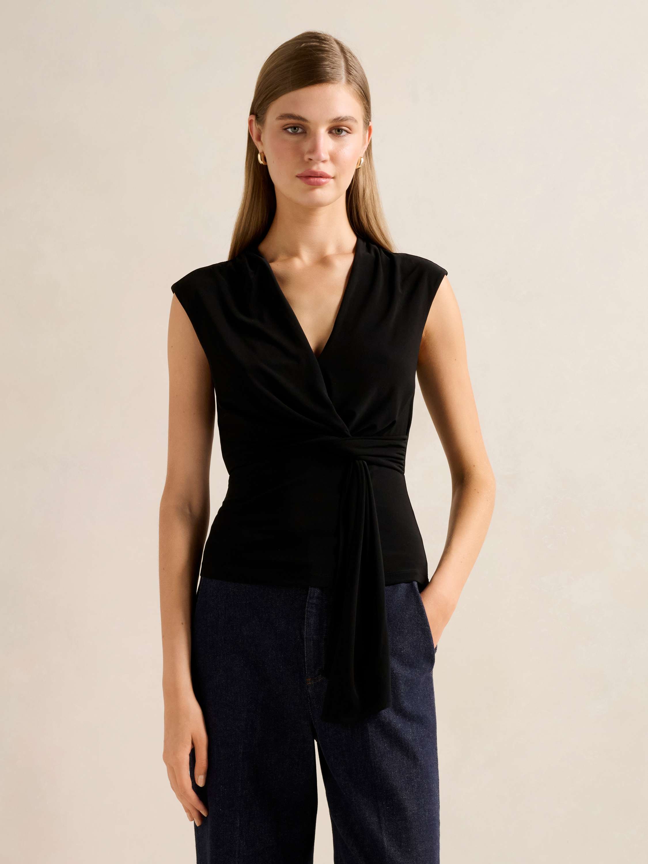 Emma Twist Front Top