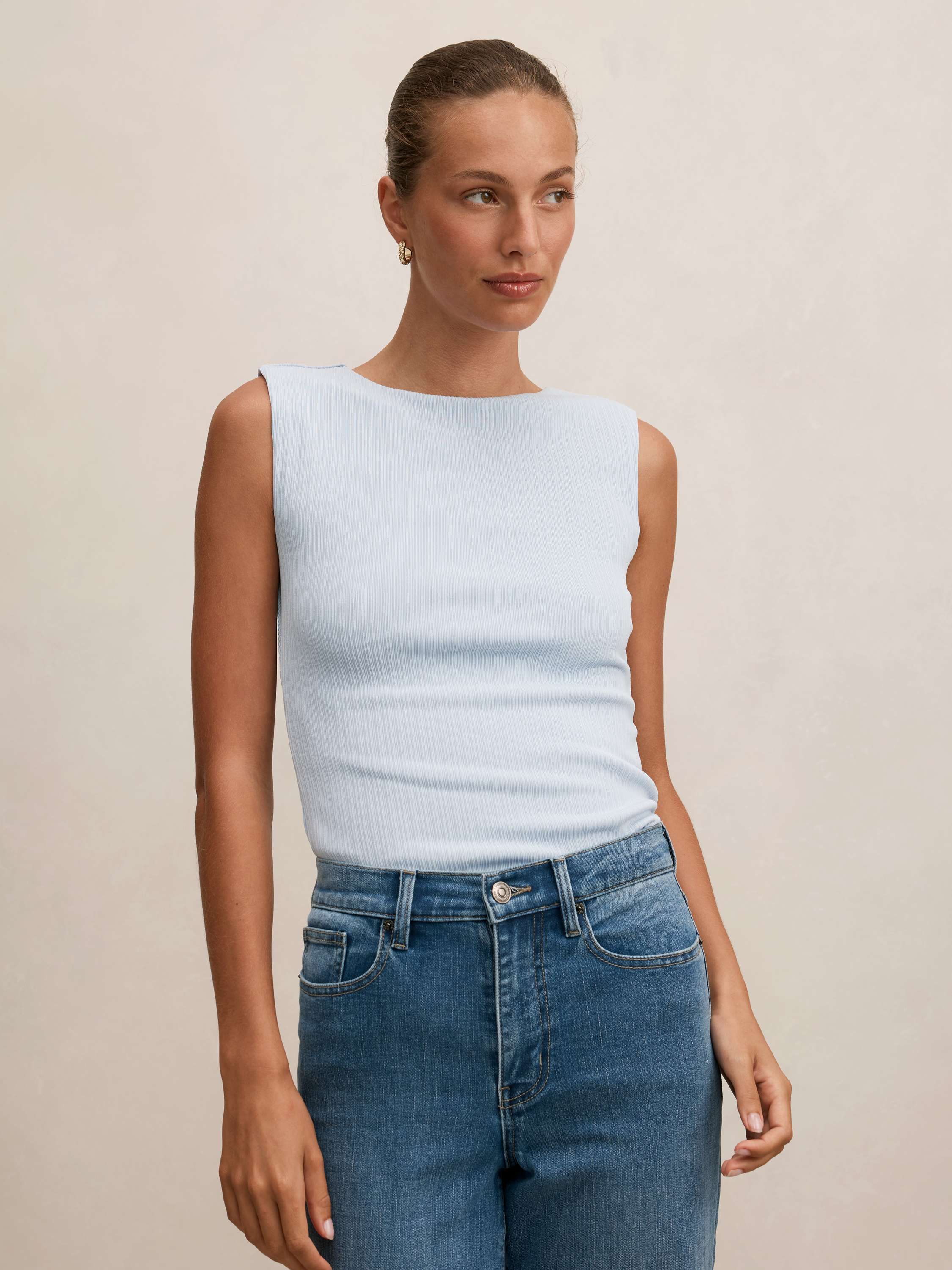 Frankie Boat Neck Tank