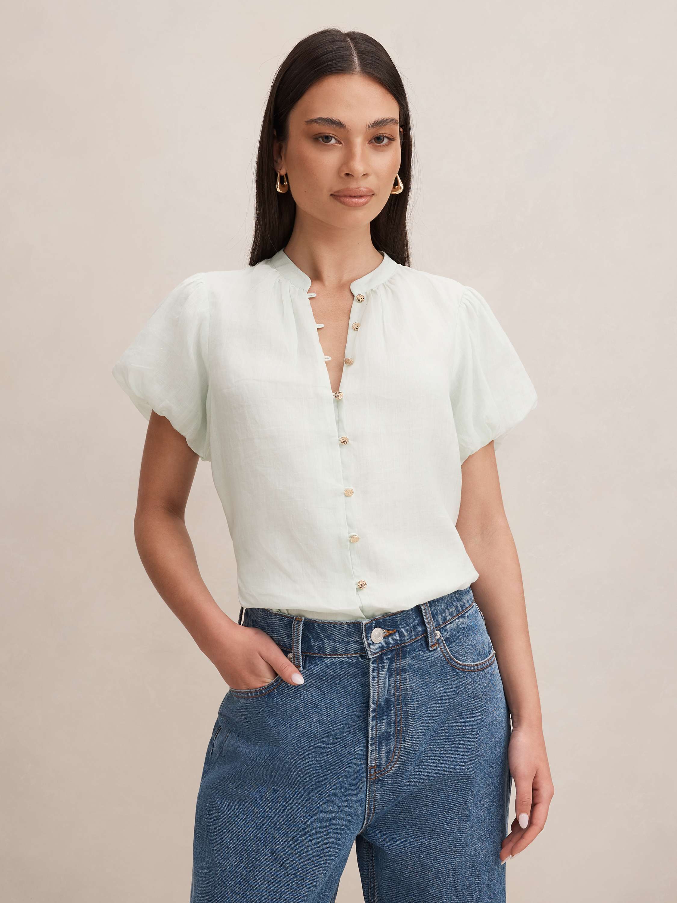 Everly Puff Sleeve Blouse
