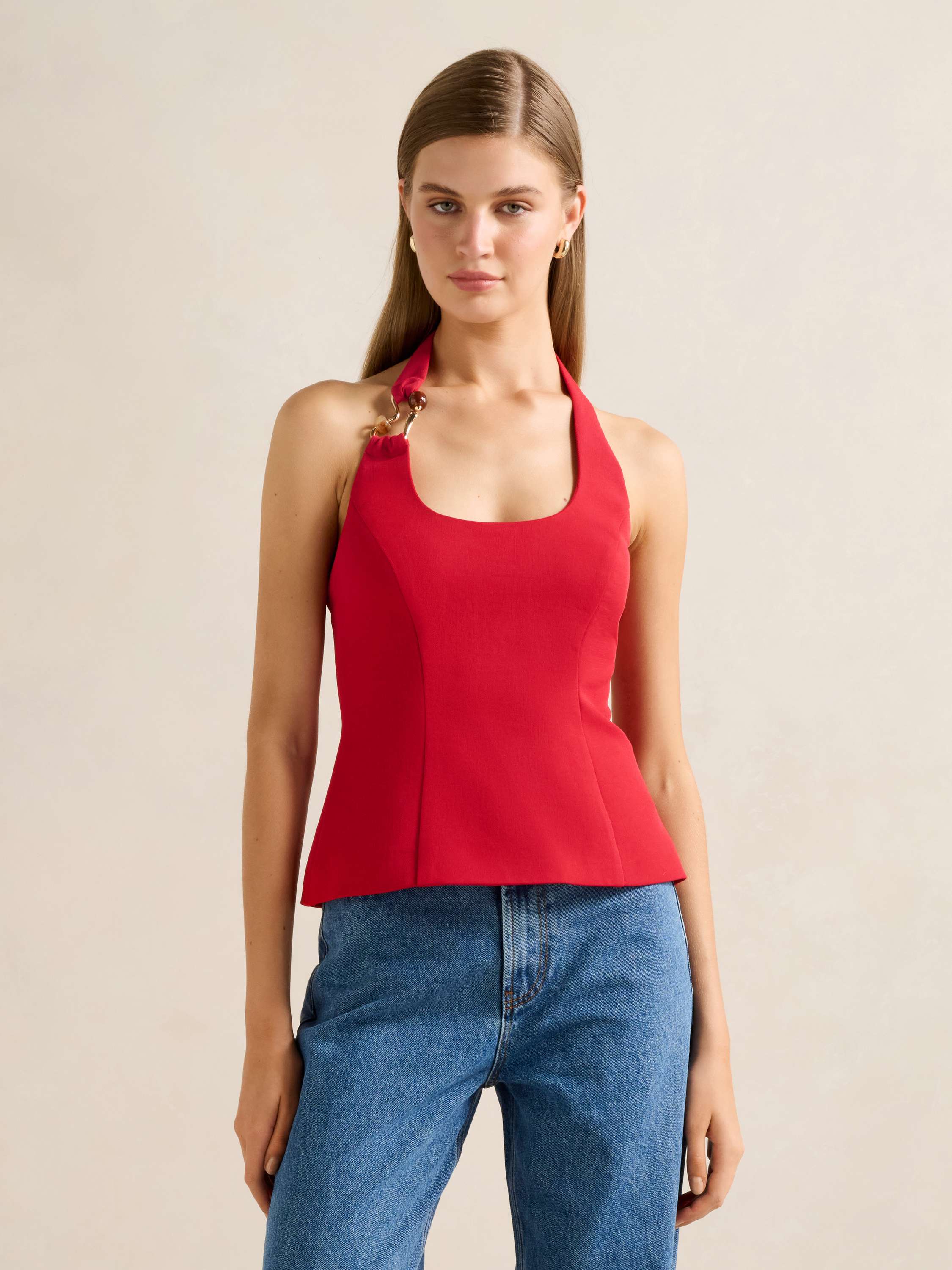 Dina Hardware Detail Top