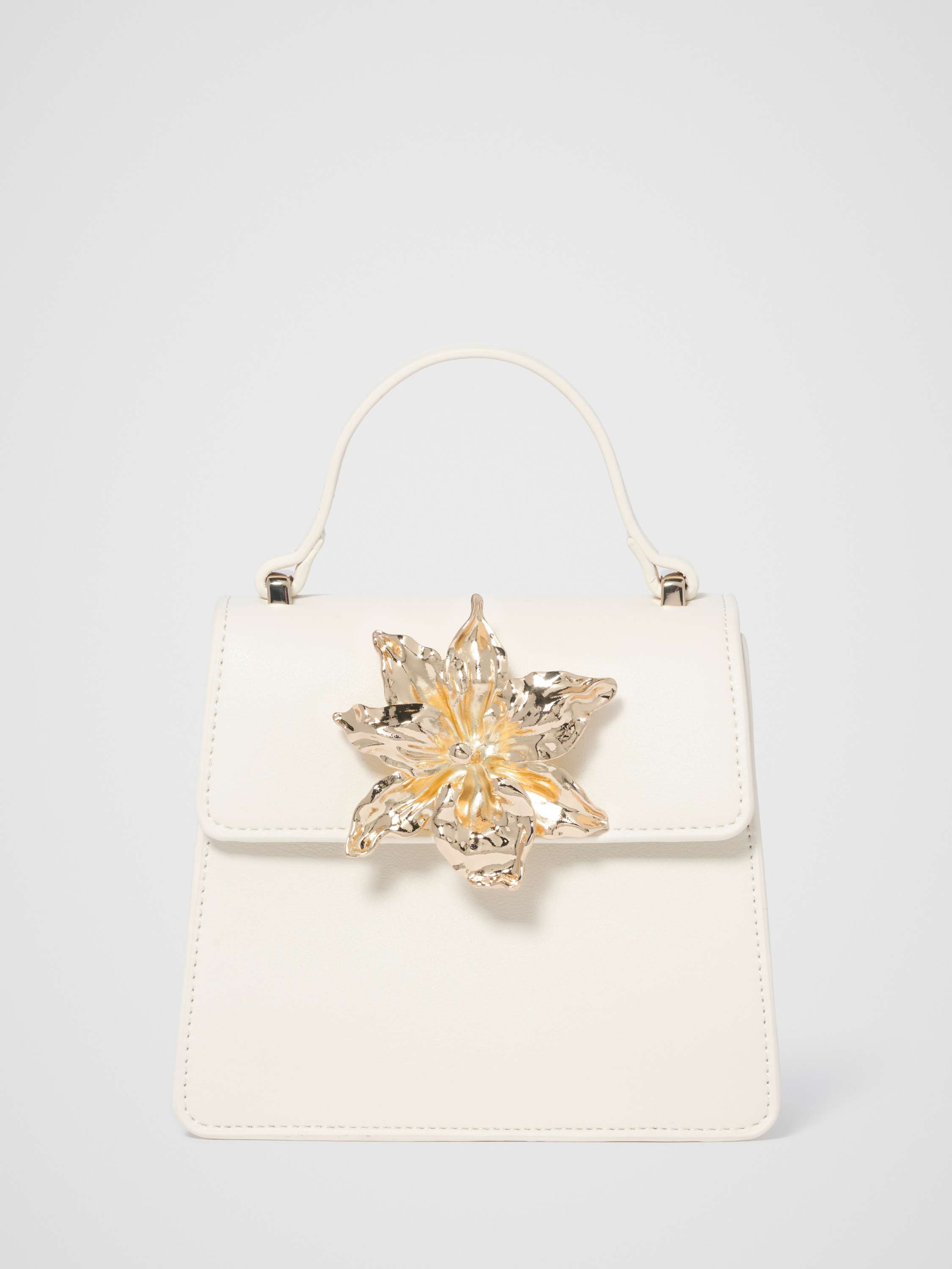 Maria Metal Flower Small Bag