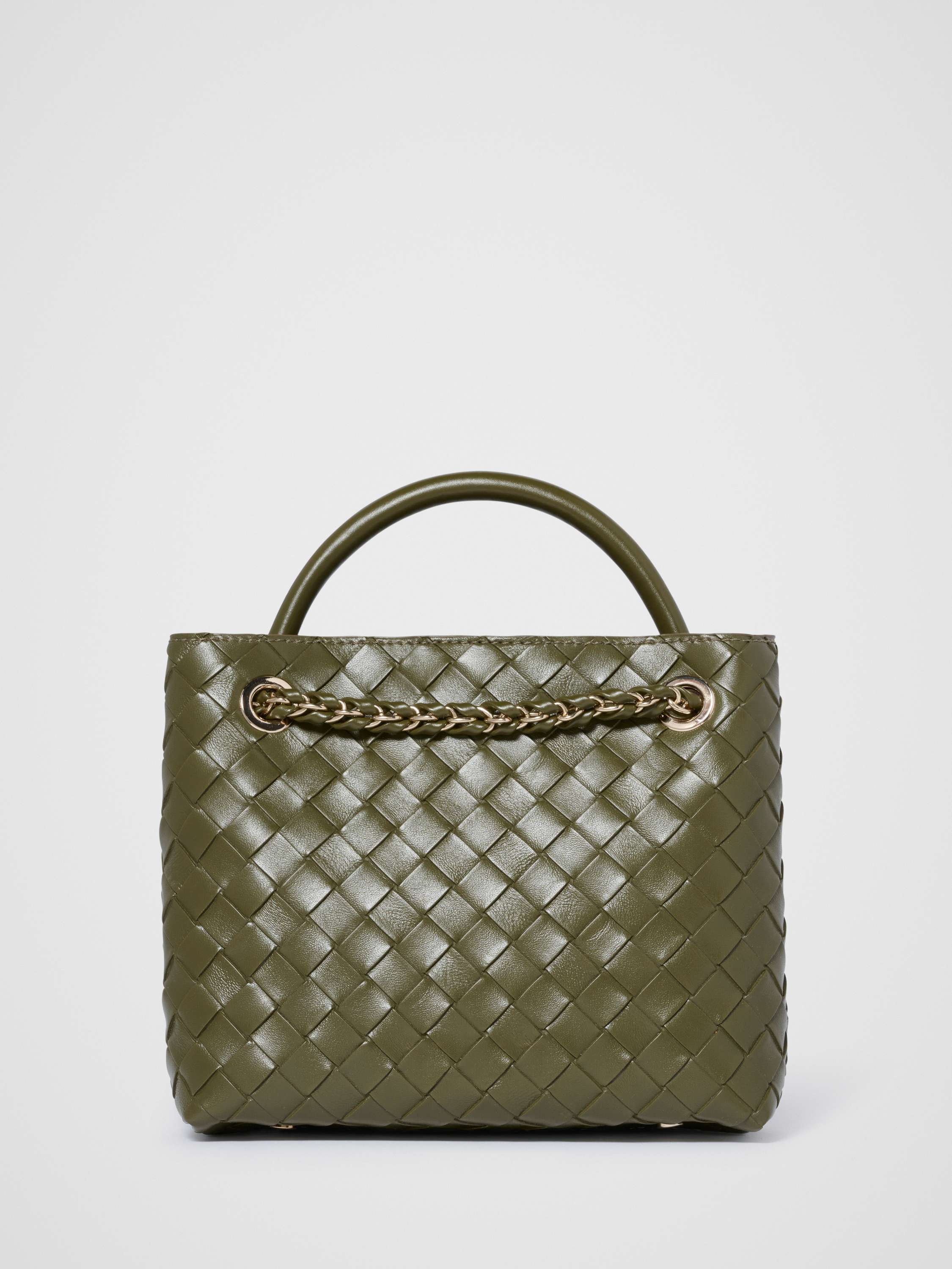 Lillian Weave Small Tote