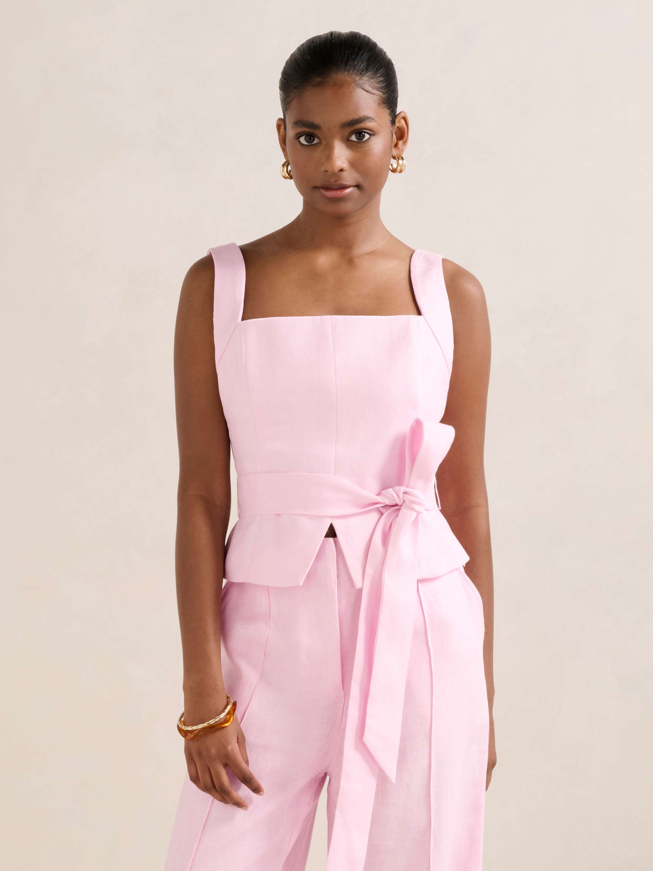 Emmy Petite Tie Up Top