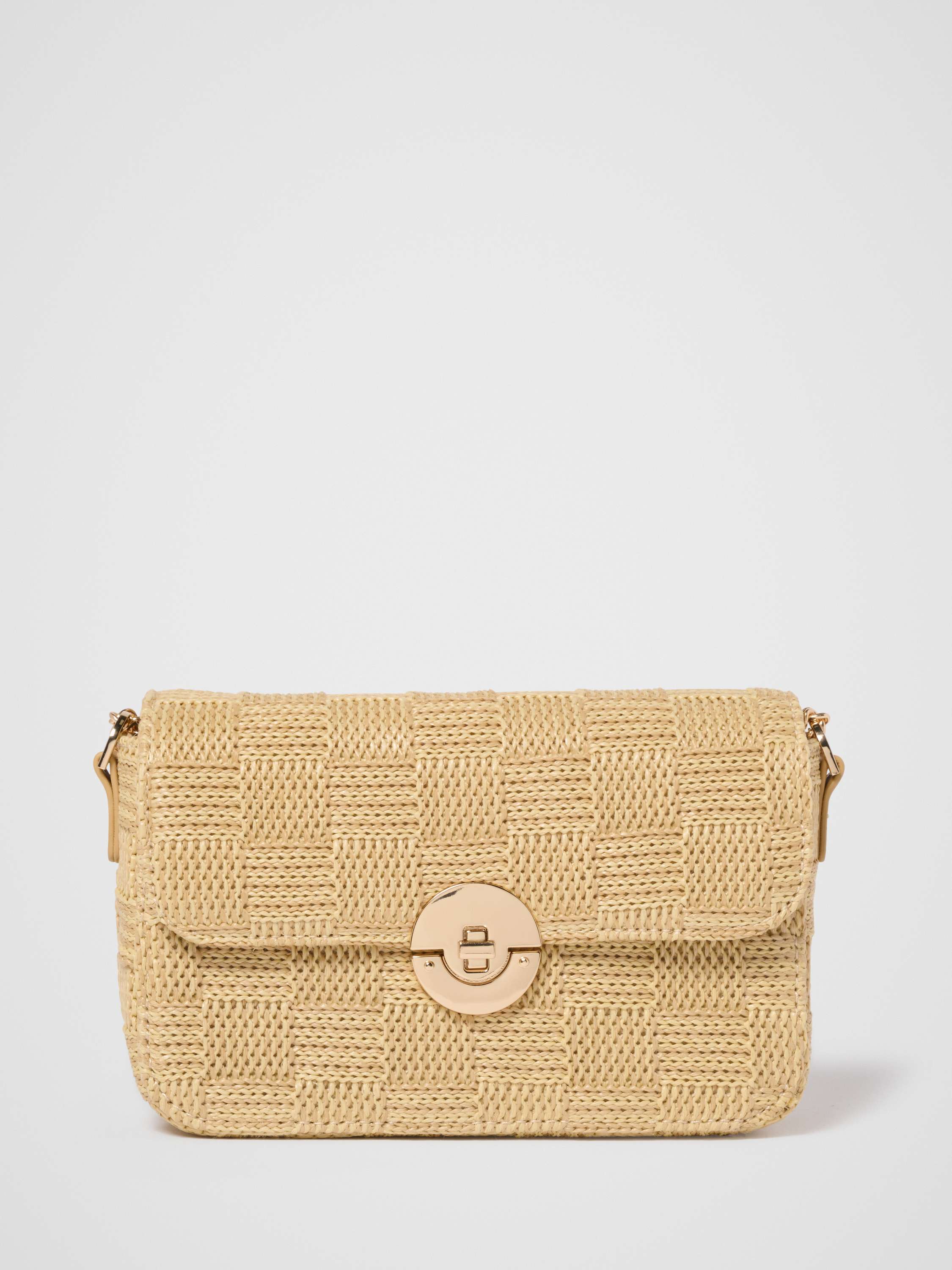 Anika Weave Shoulder Bag