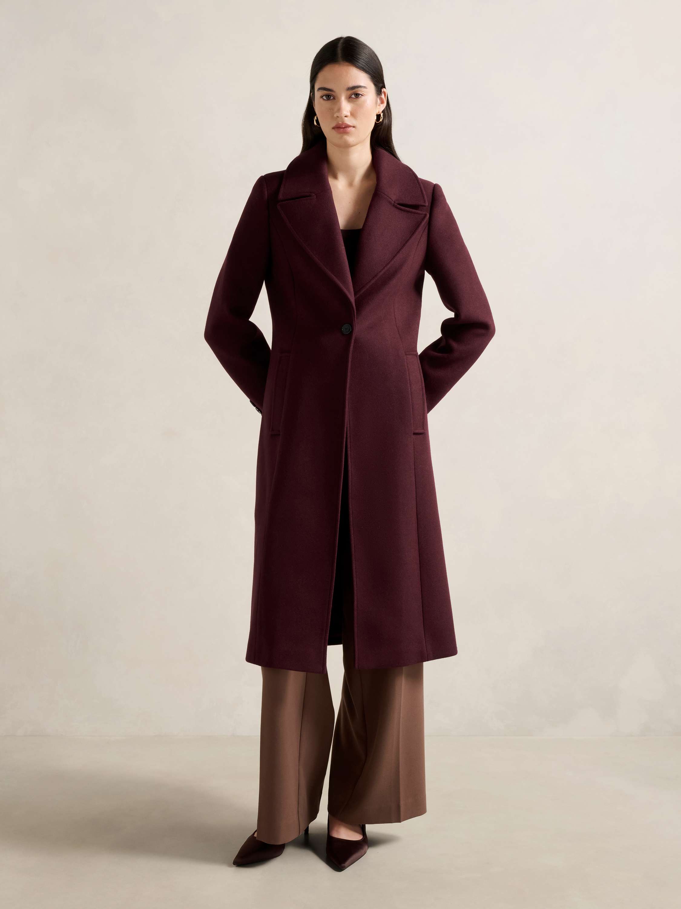 Danielle Single Breasted Coat