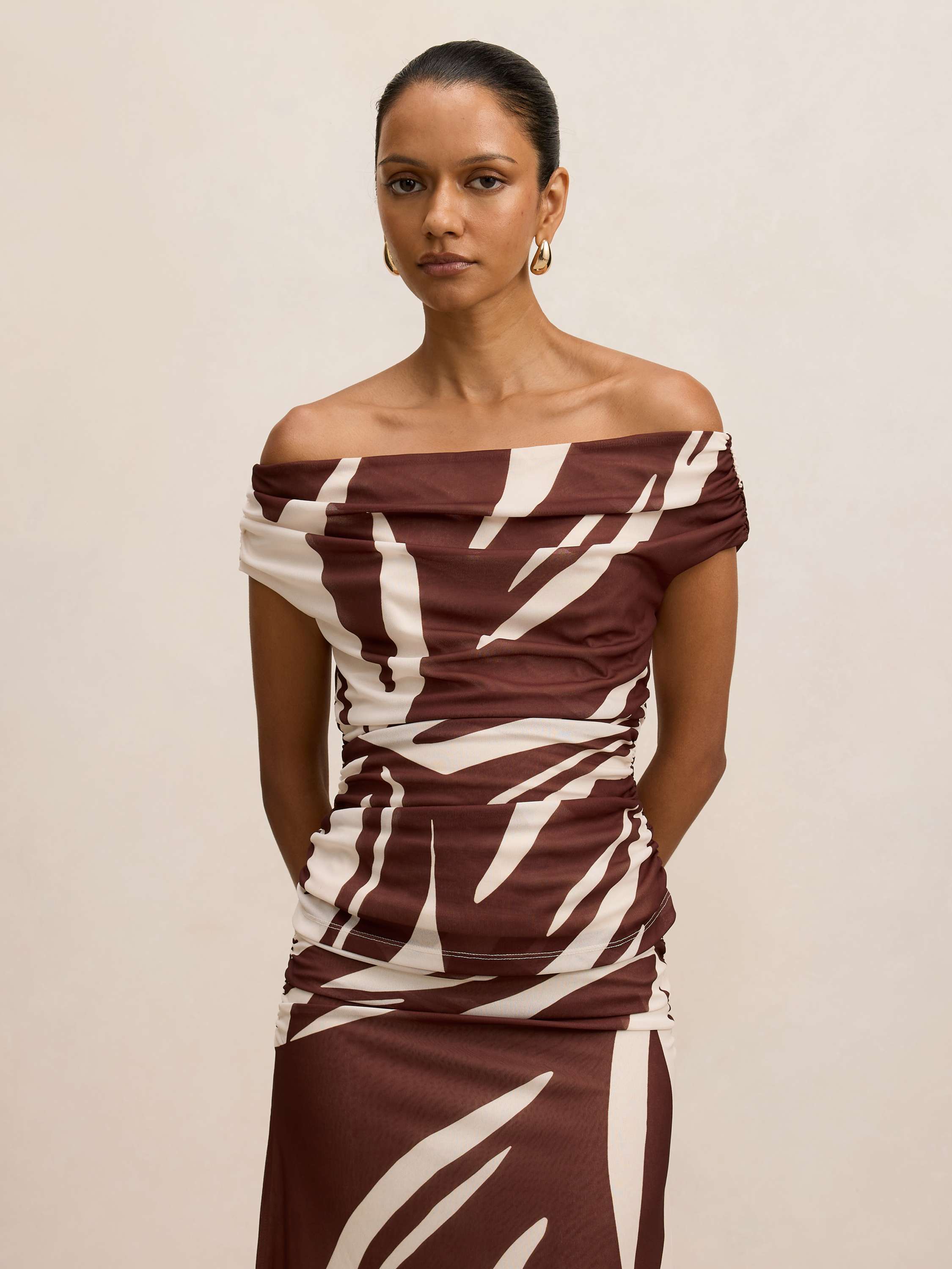 Mimi Petite Off Shoulder Top