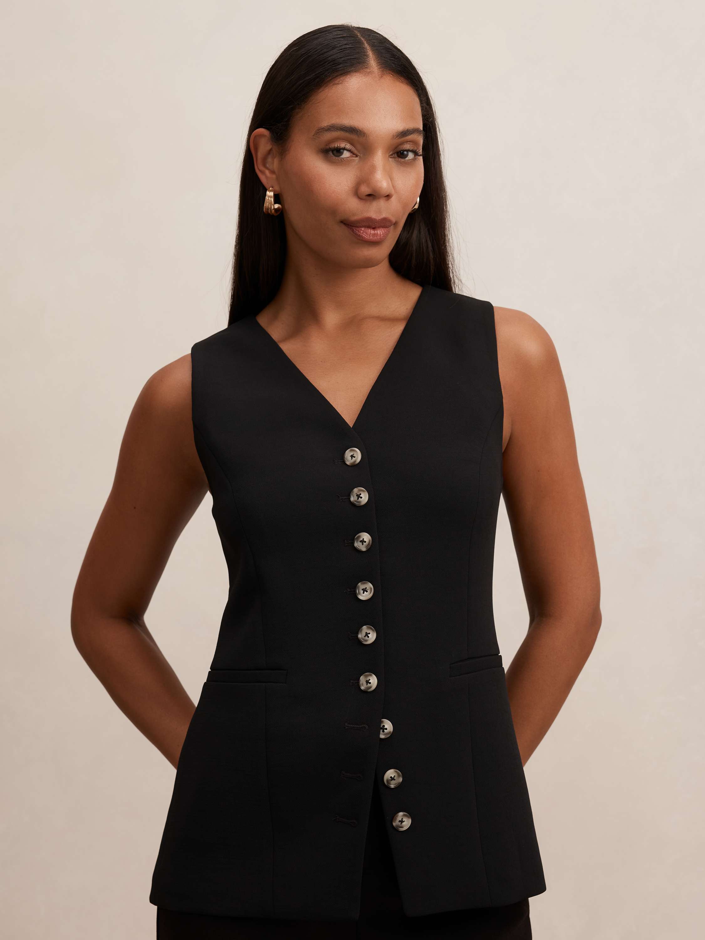Ayla Contrast Waistcoat