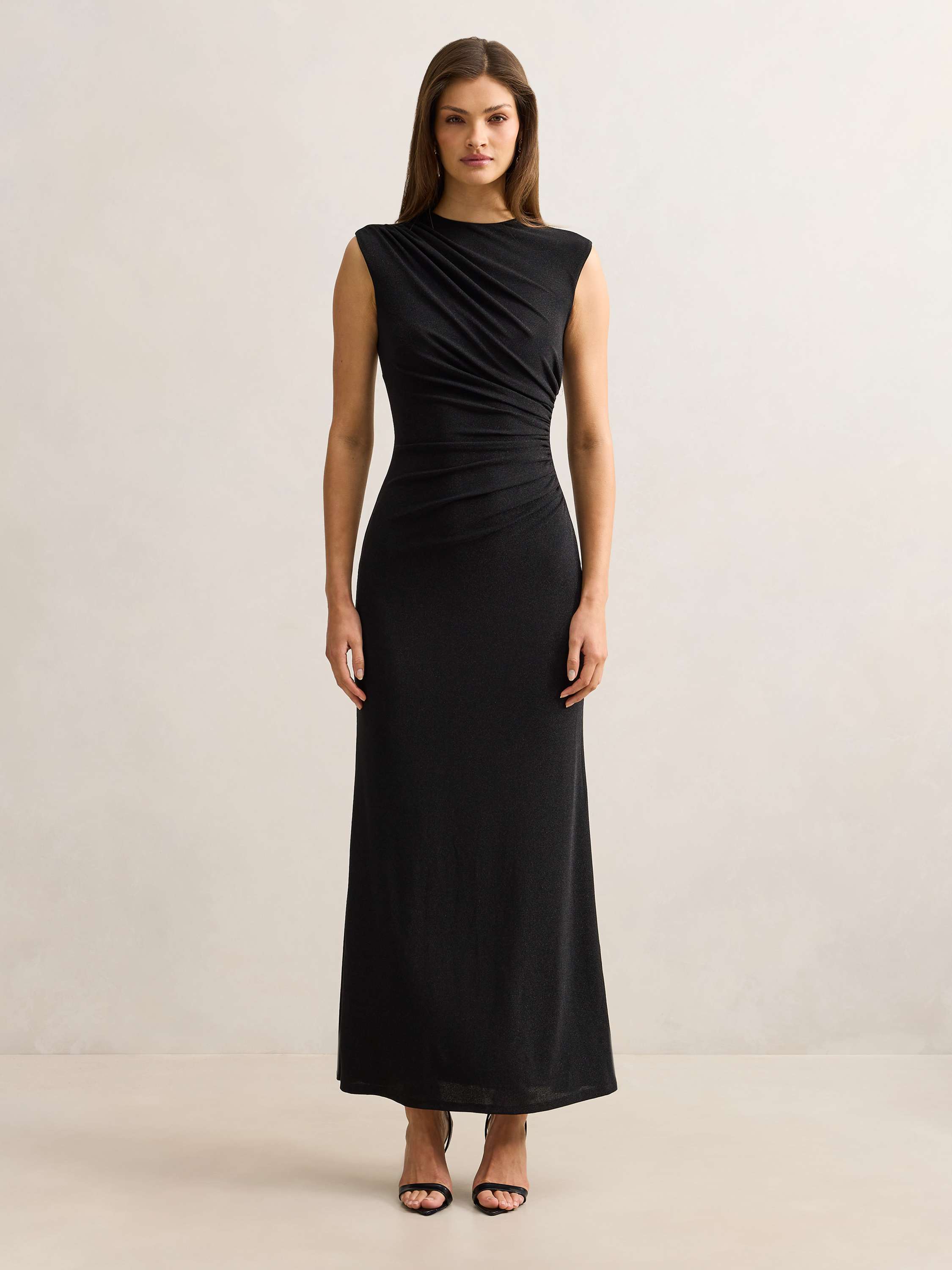 Kristy Metallic Maxi Dress