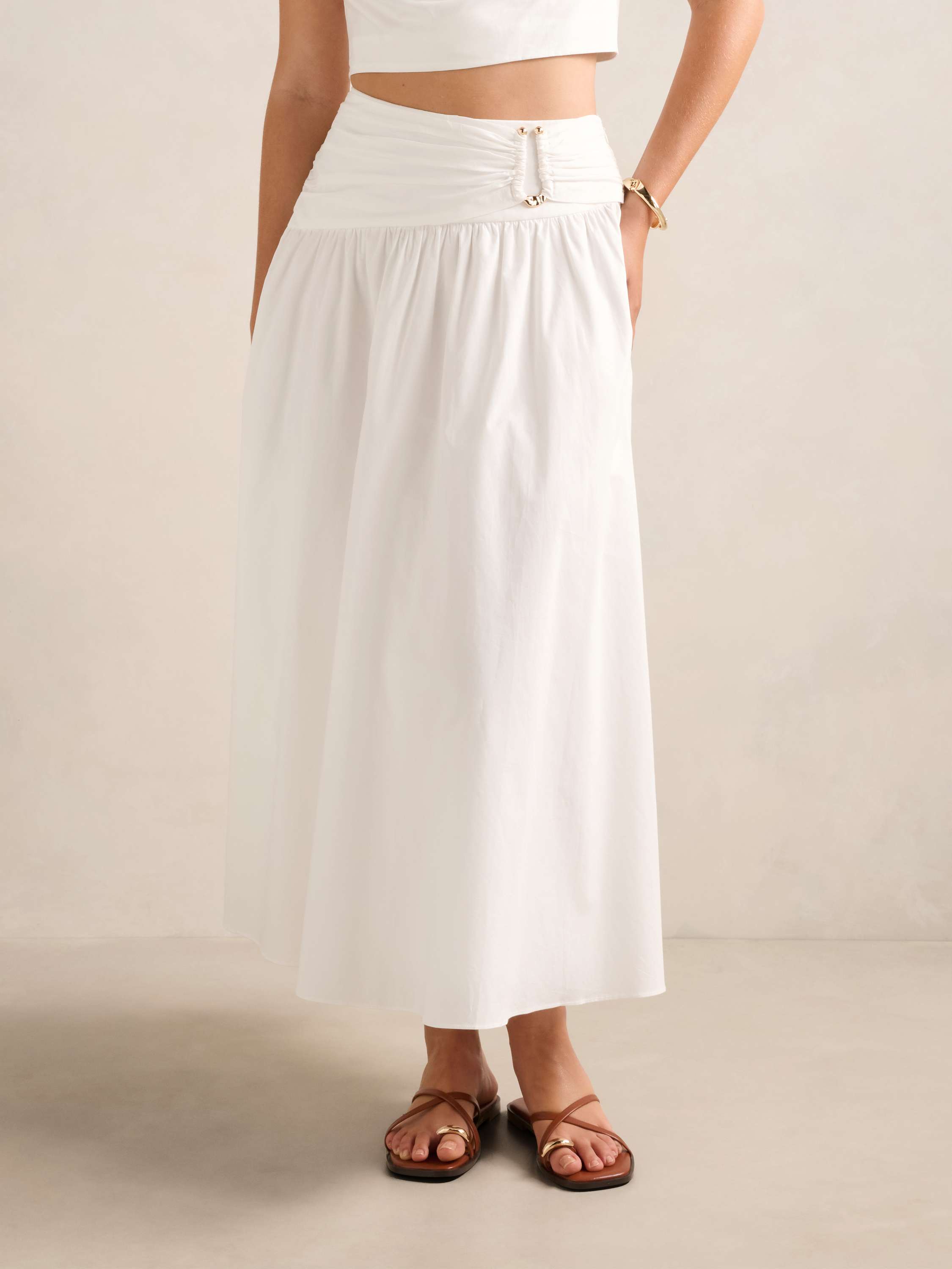Dottie Hardware Maxi Skirt