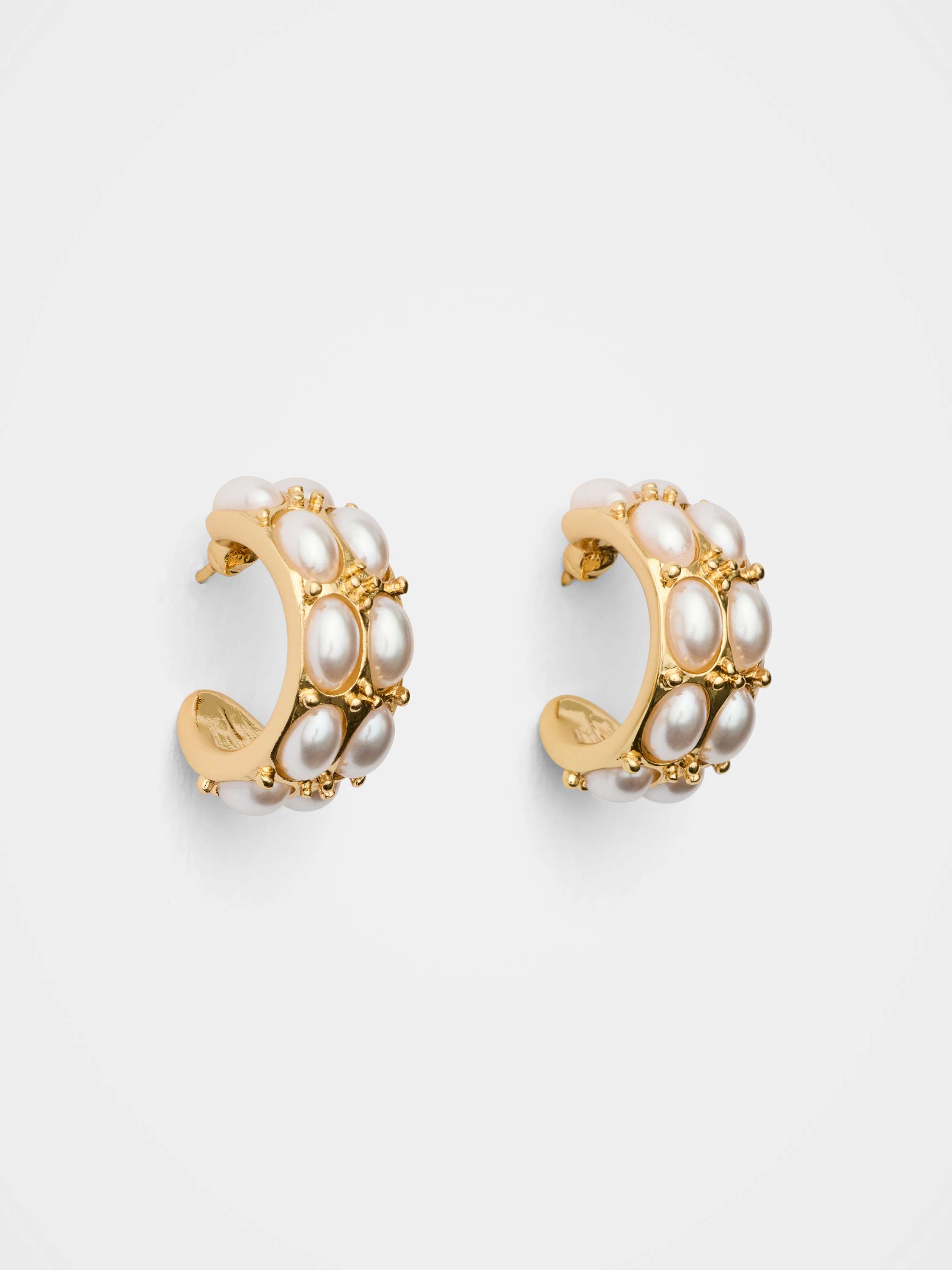 Signature Eloise Pearl Hoop
