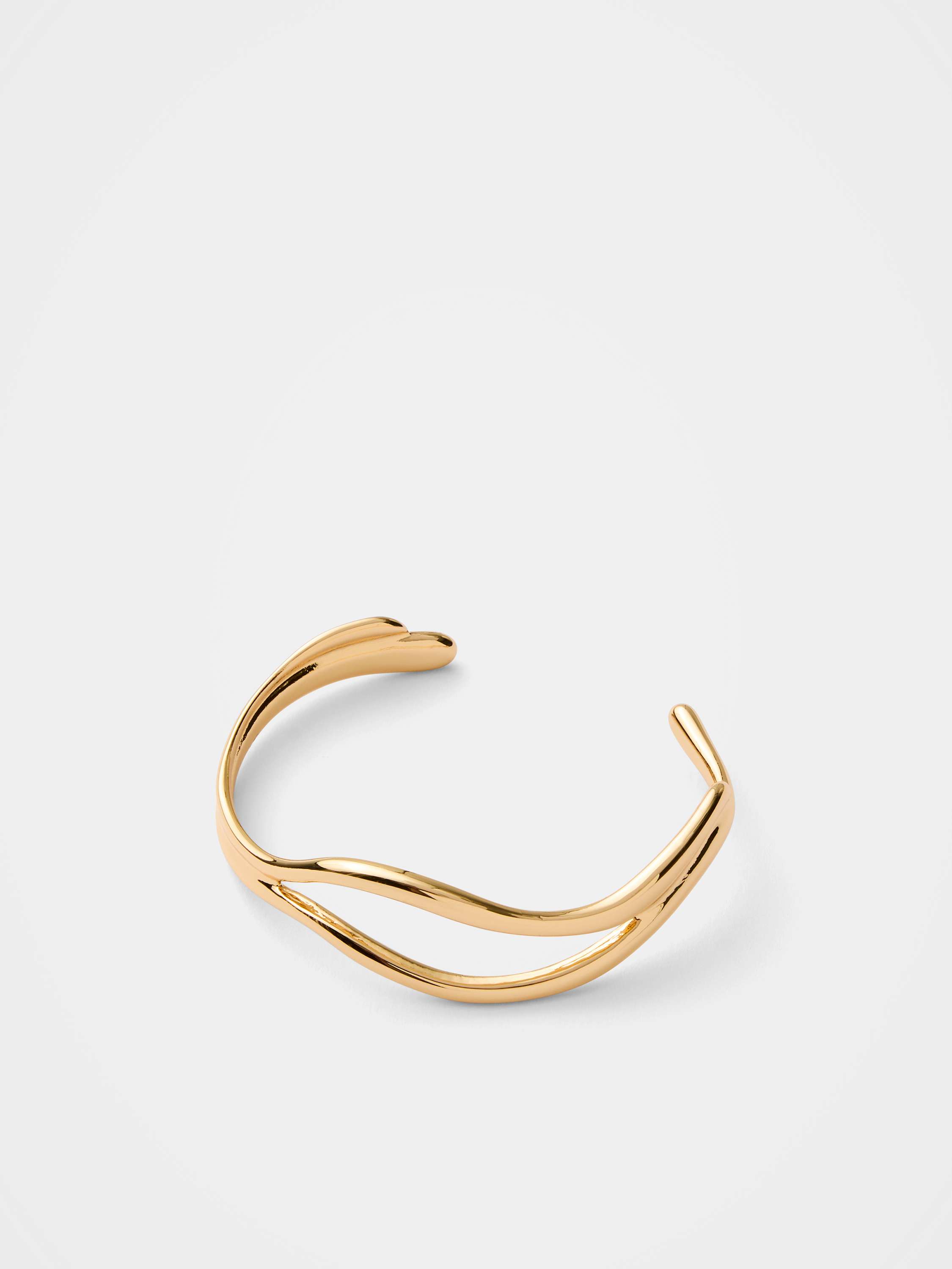 Signature Faith Molten Bangle