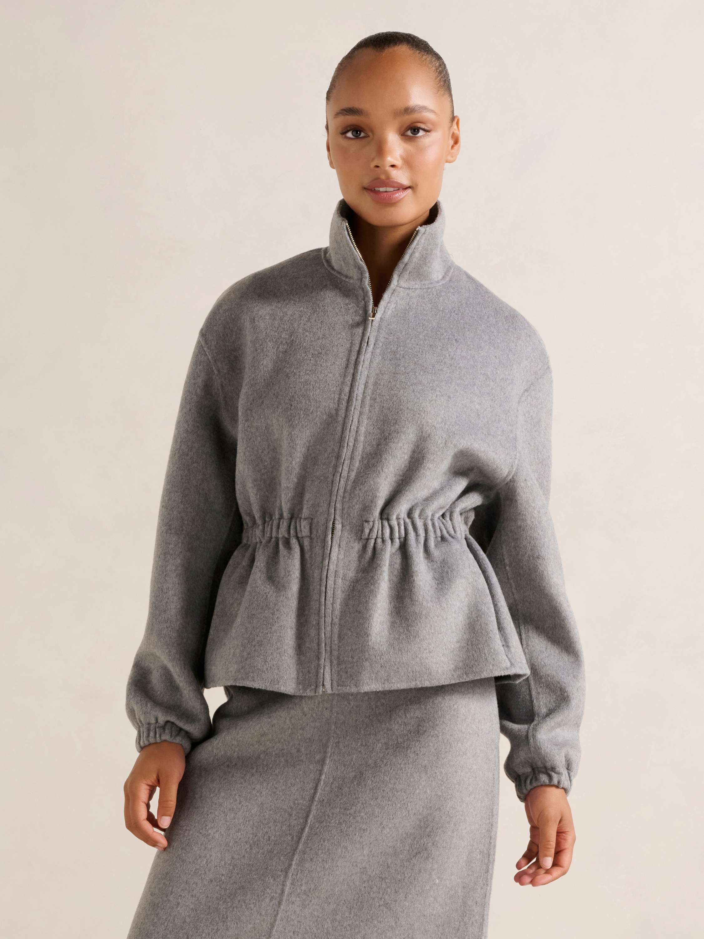 Amara Elastic Waist Jacket