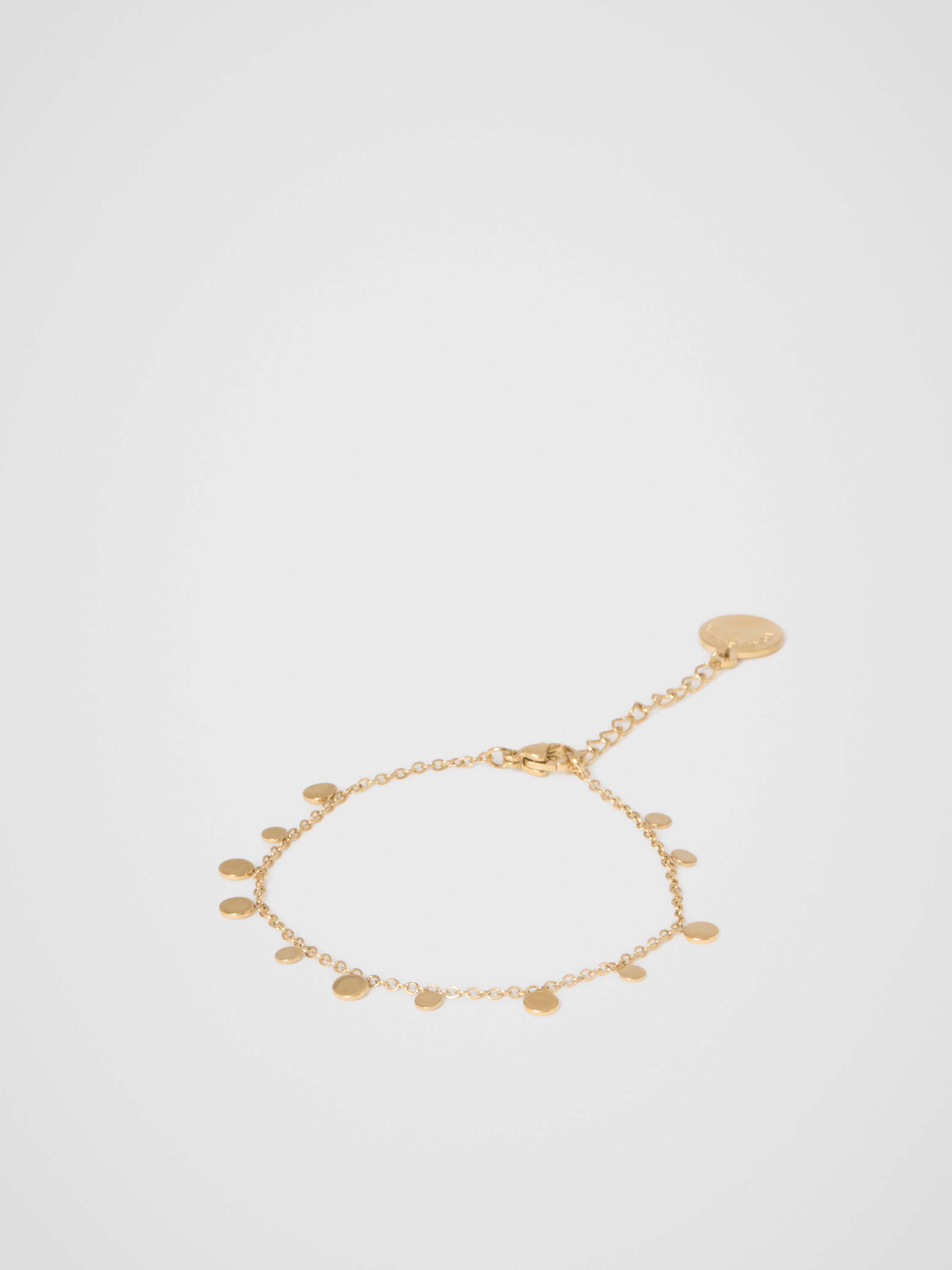 Yasmin Charm Disc Bracelet