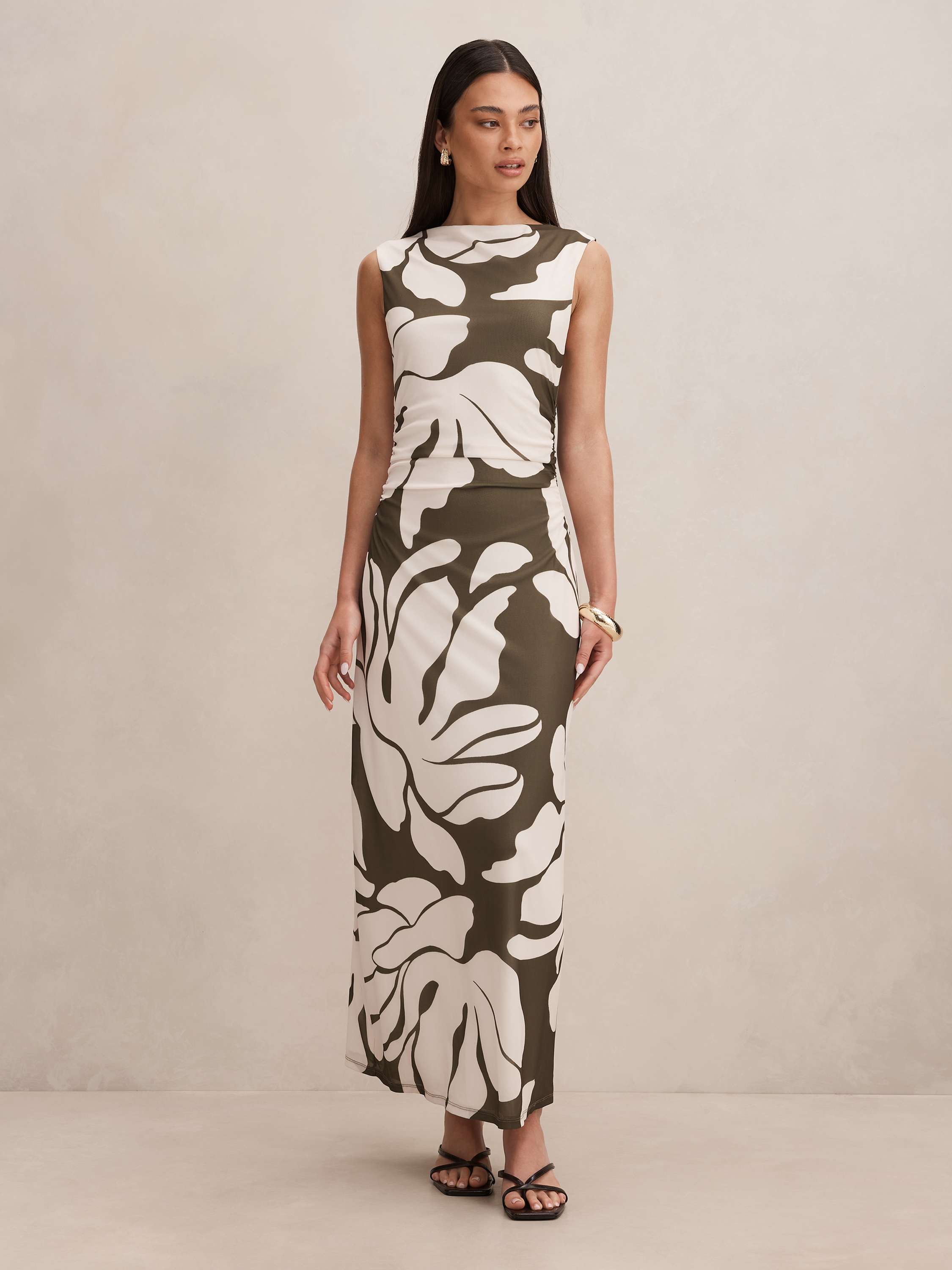 Allegra Mesh Midi Dress