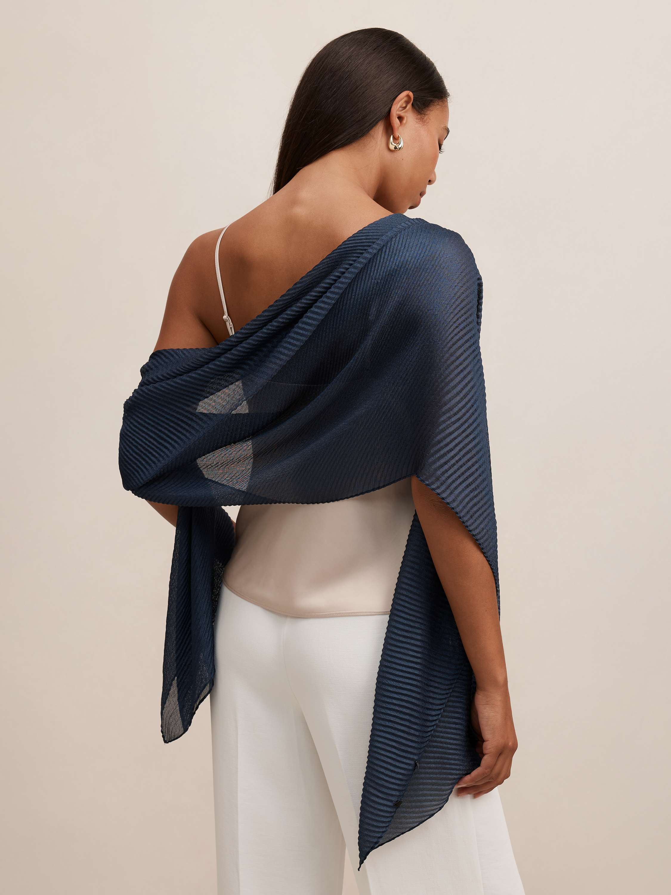 Harriet Pleated Scarf