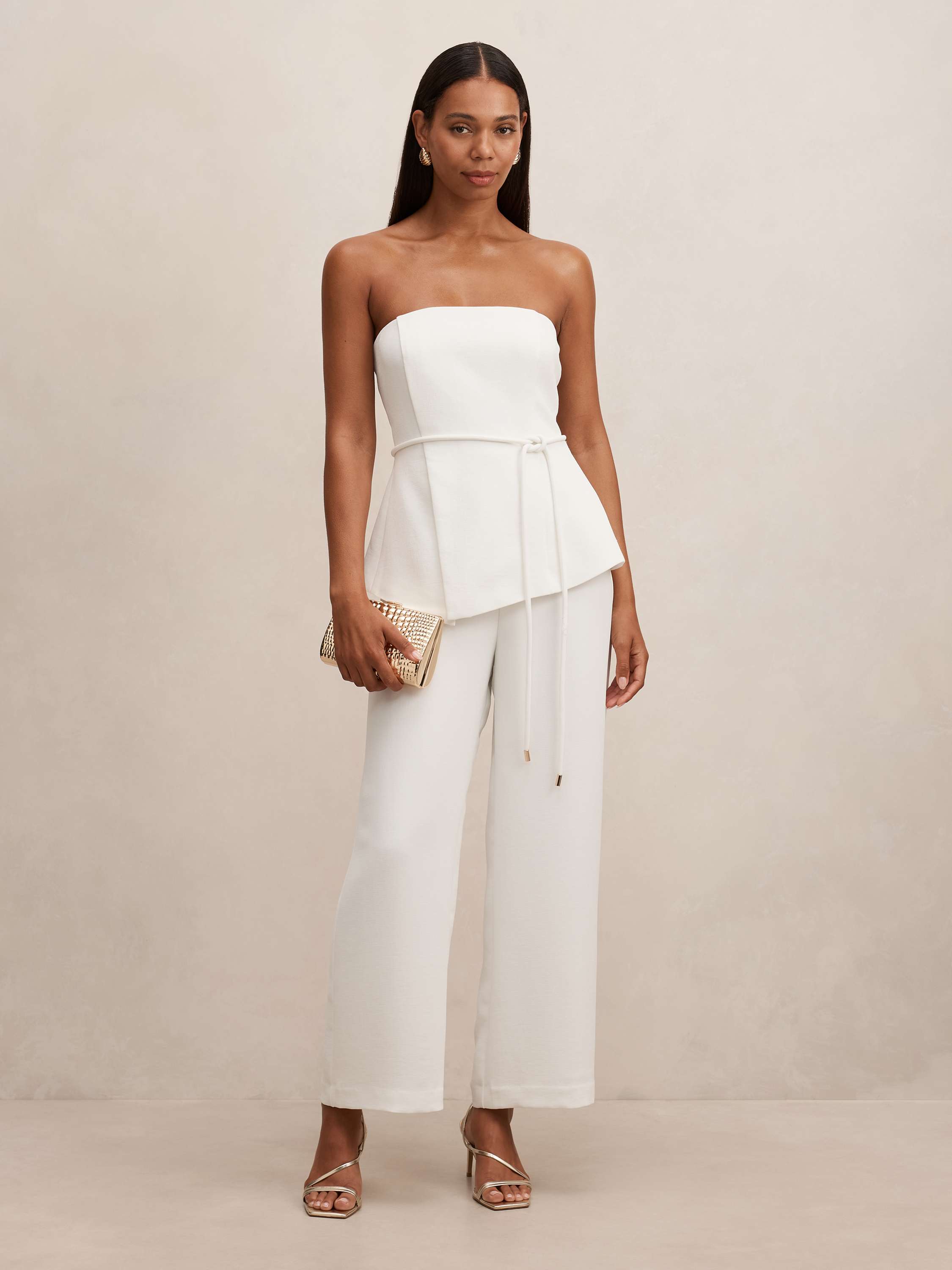 Kehlani Strapless Jumpsuit