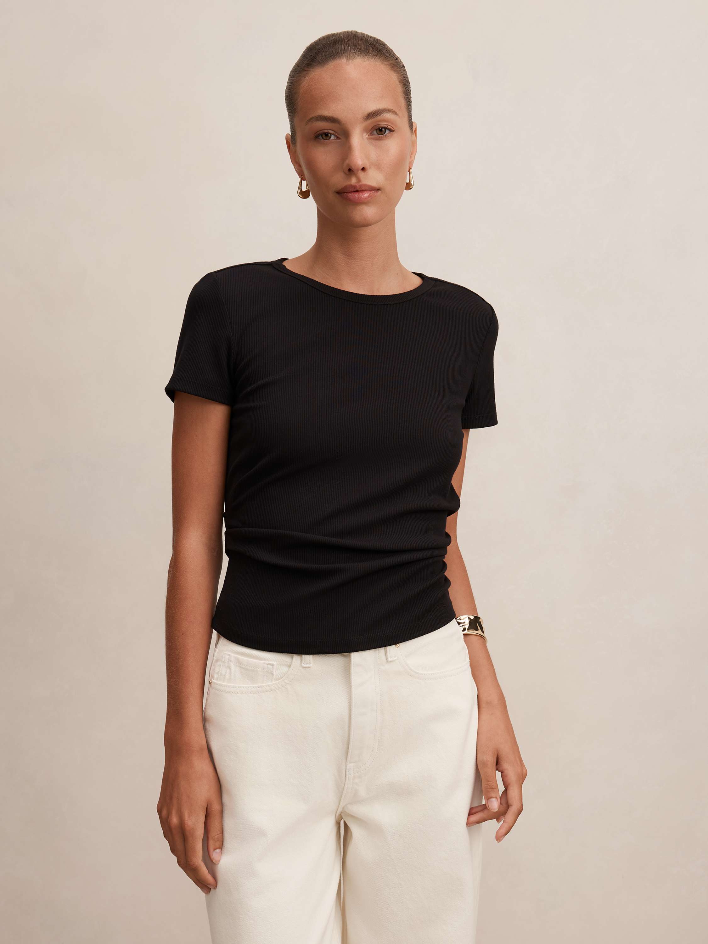 Kelly Tuck Detail Baby Tee