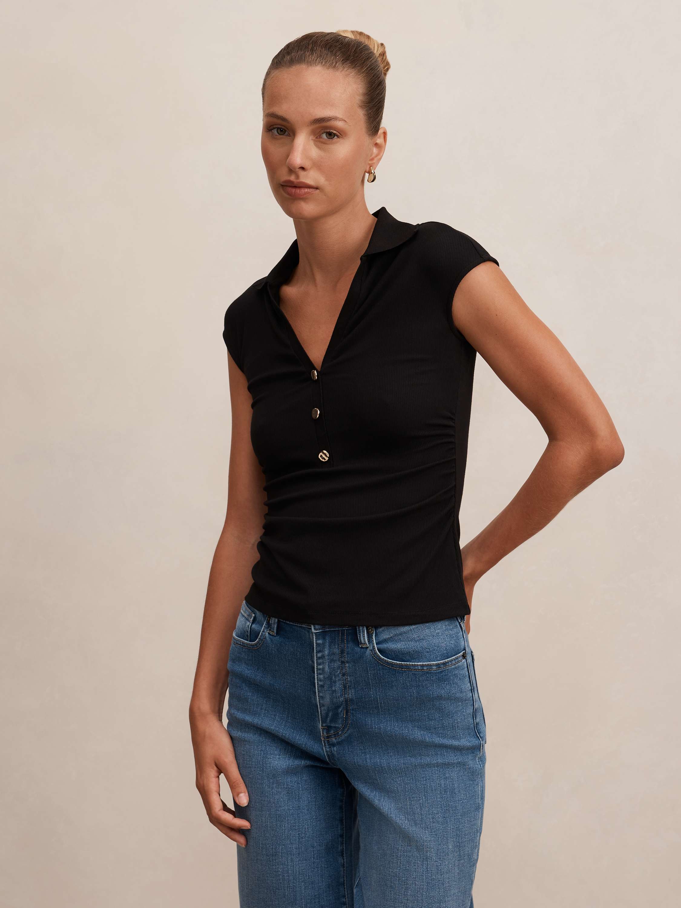Winnie Extended Shoulder Polo