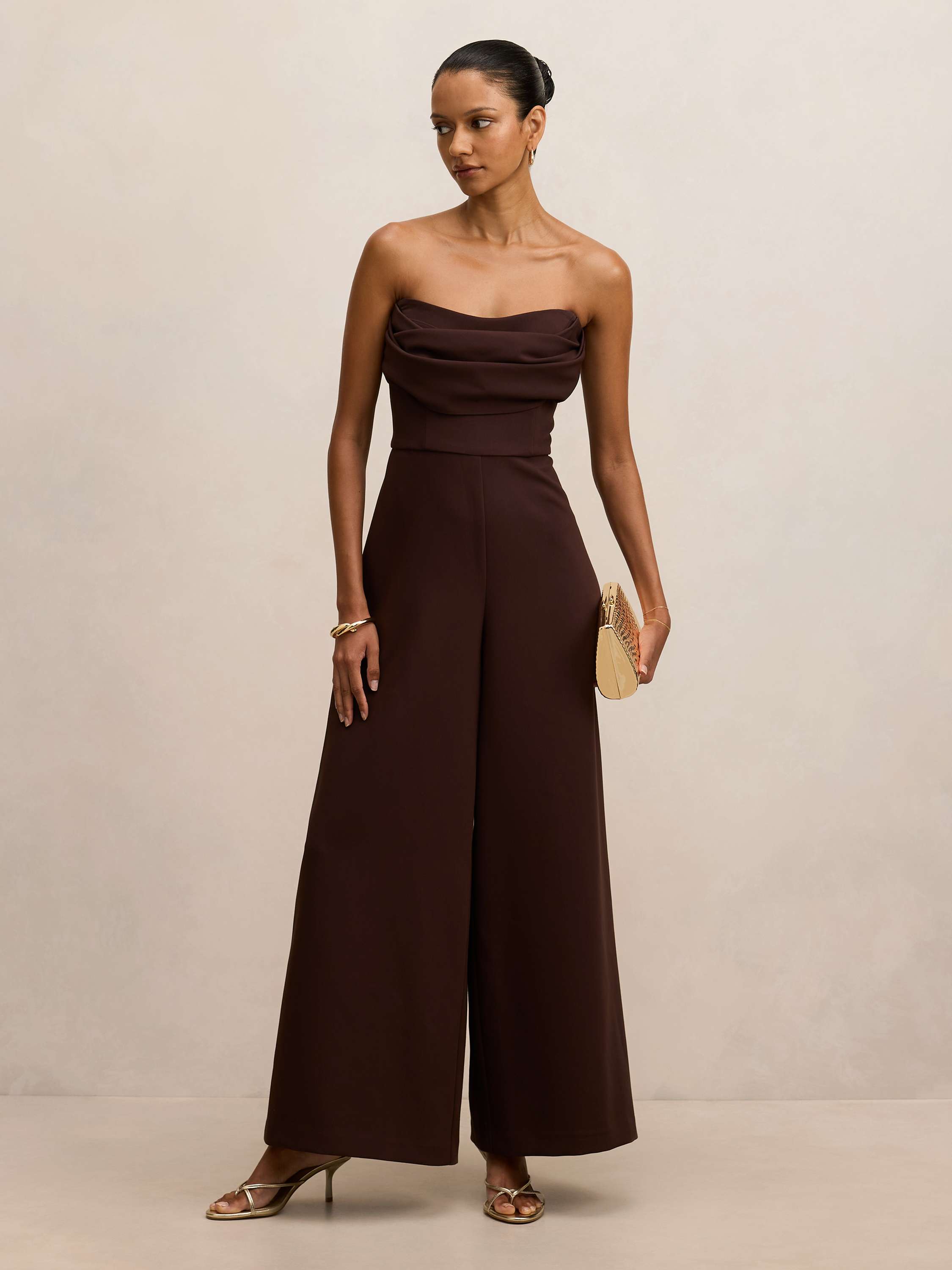 Shelly Petite Corset Jumpsuit