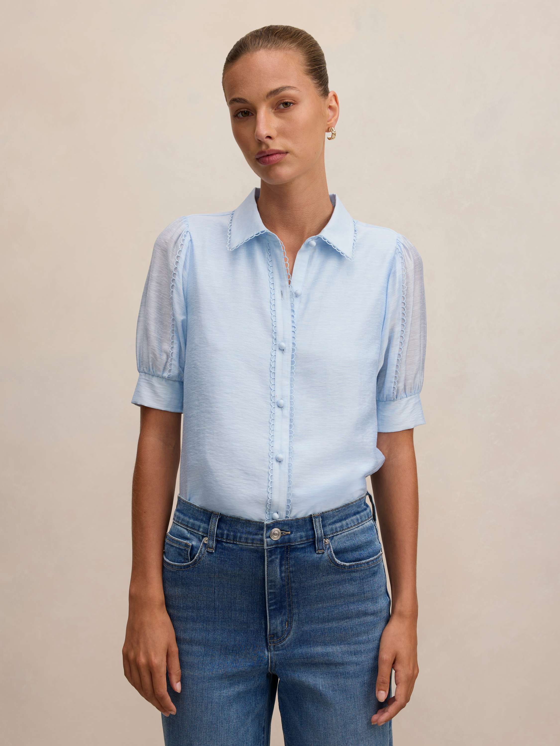 Finley Trim Detail Blouse