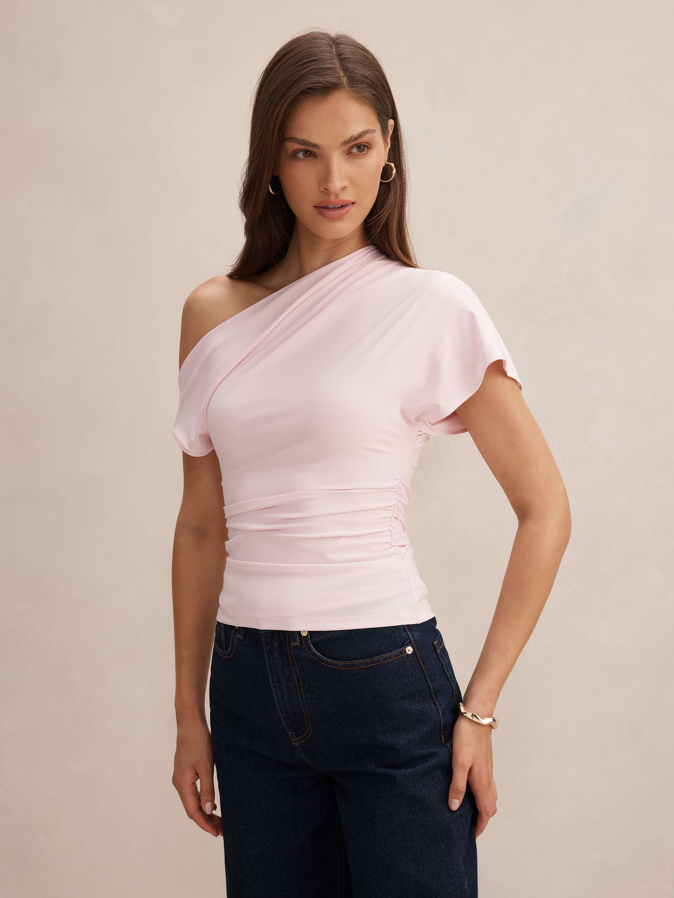 Maia Asym One Shoulder top