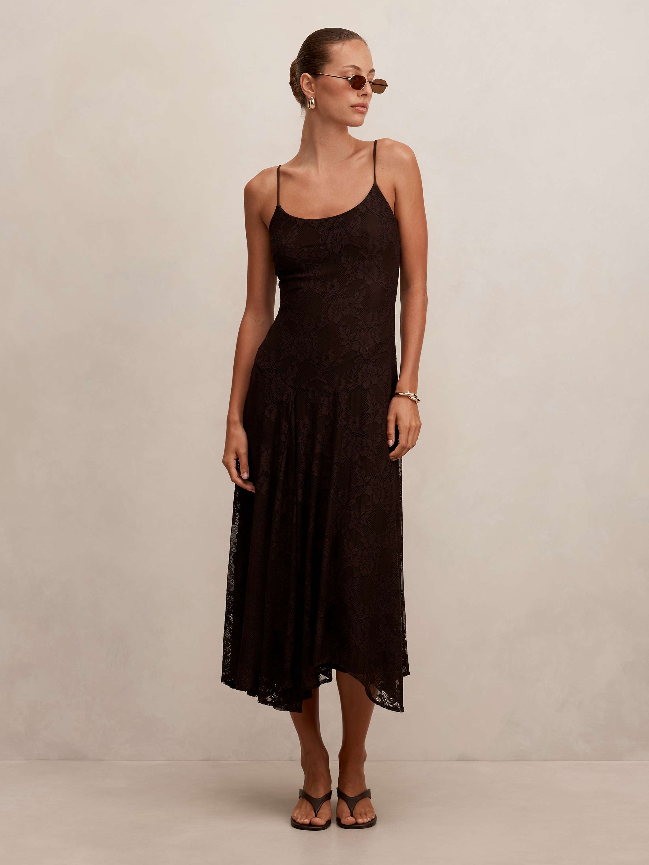 Victoria Lace Midi Dress