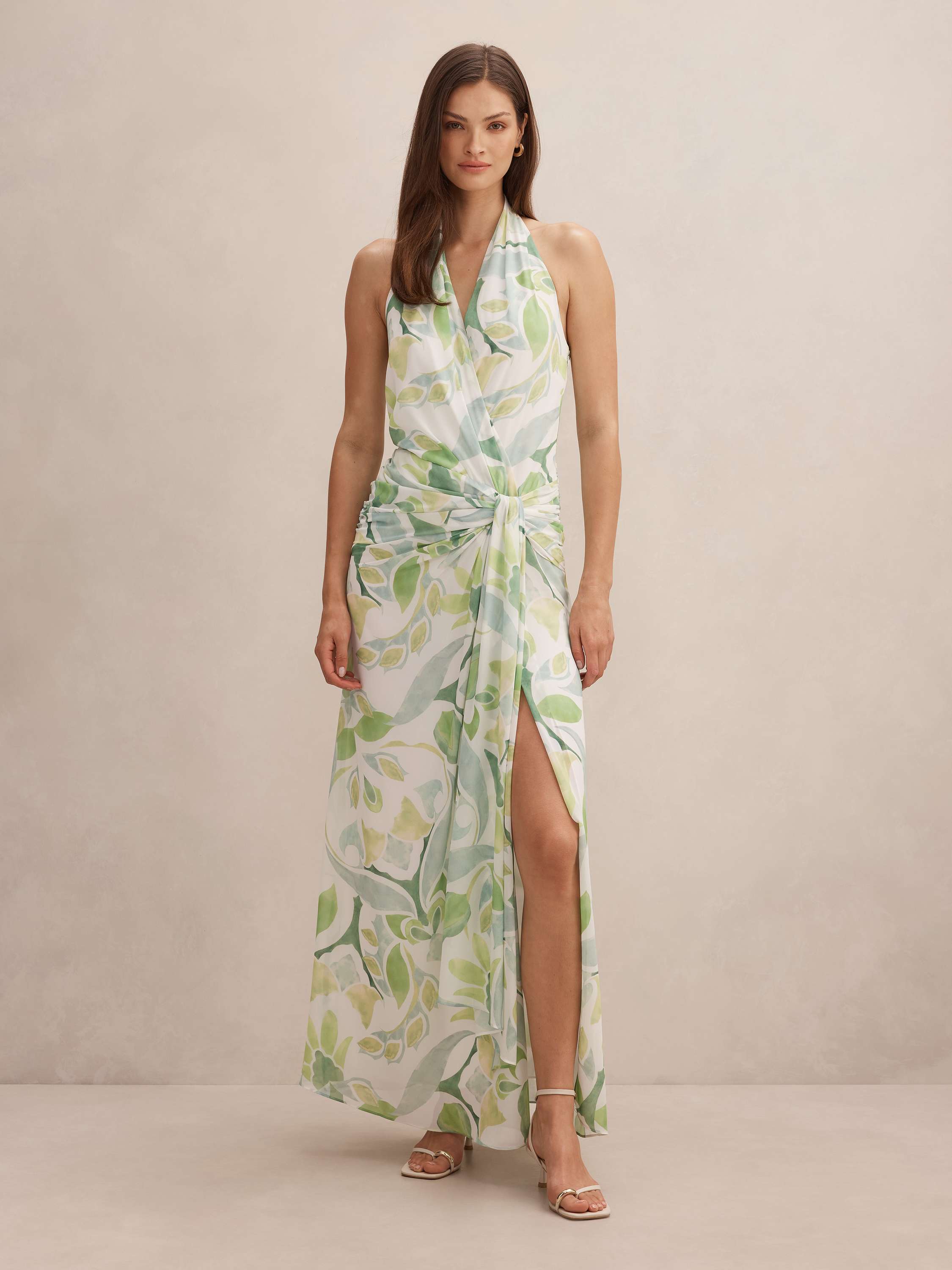 Cartia Wrap Maxi Dress