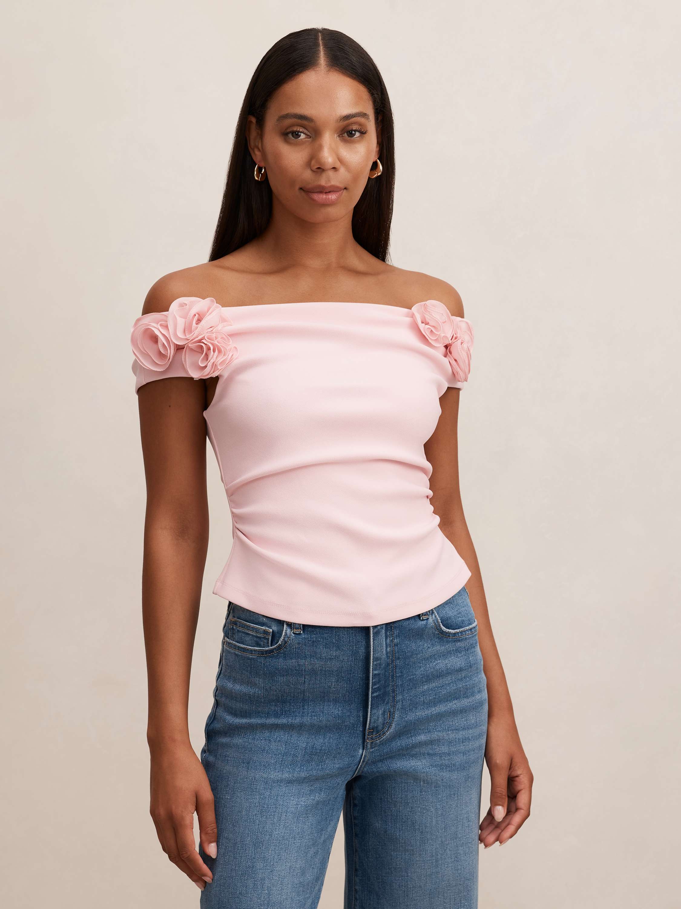 Cara Rosette Bardot Top
