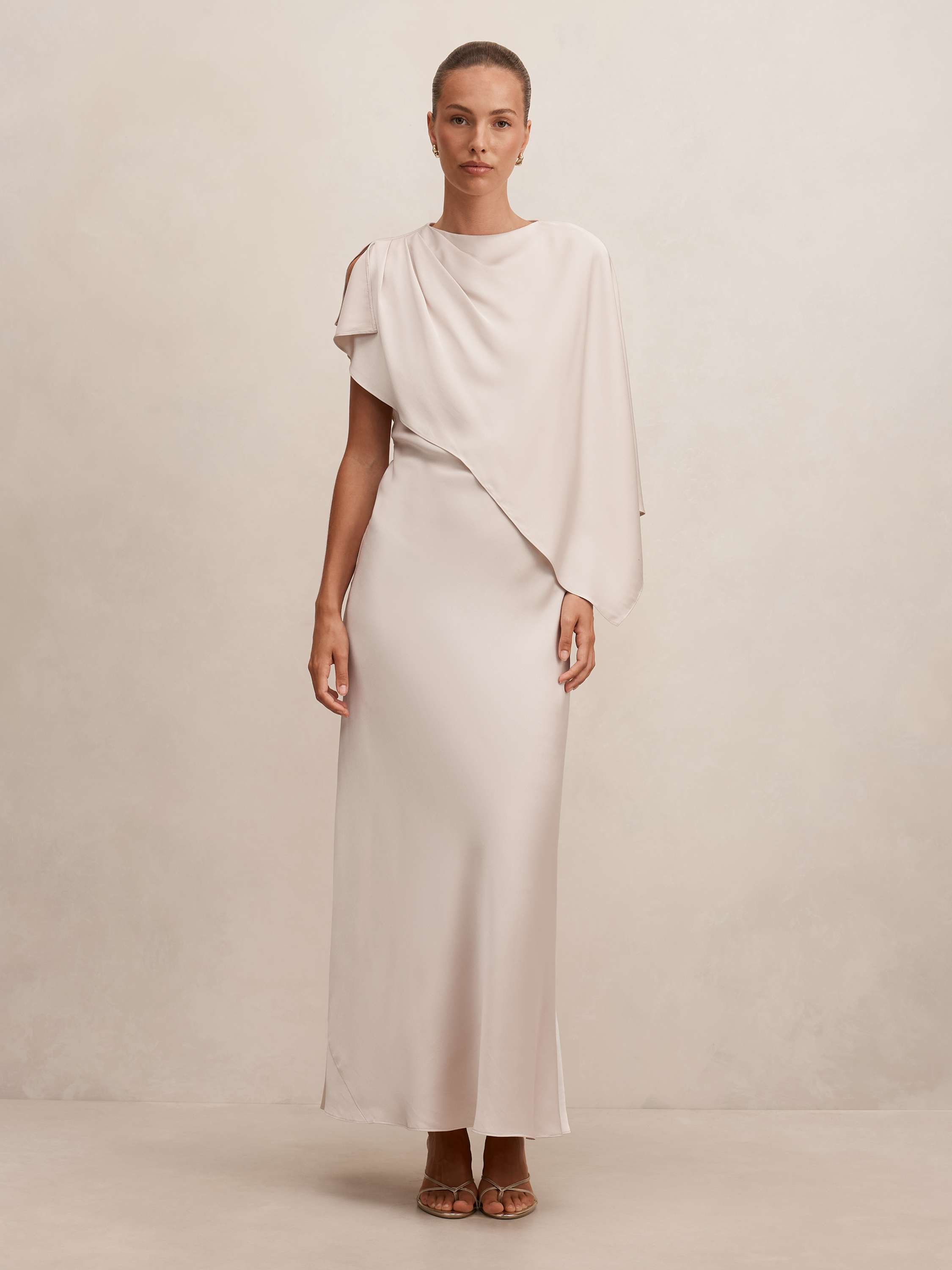 Zinnia Cape Maxi Dress