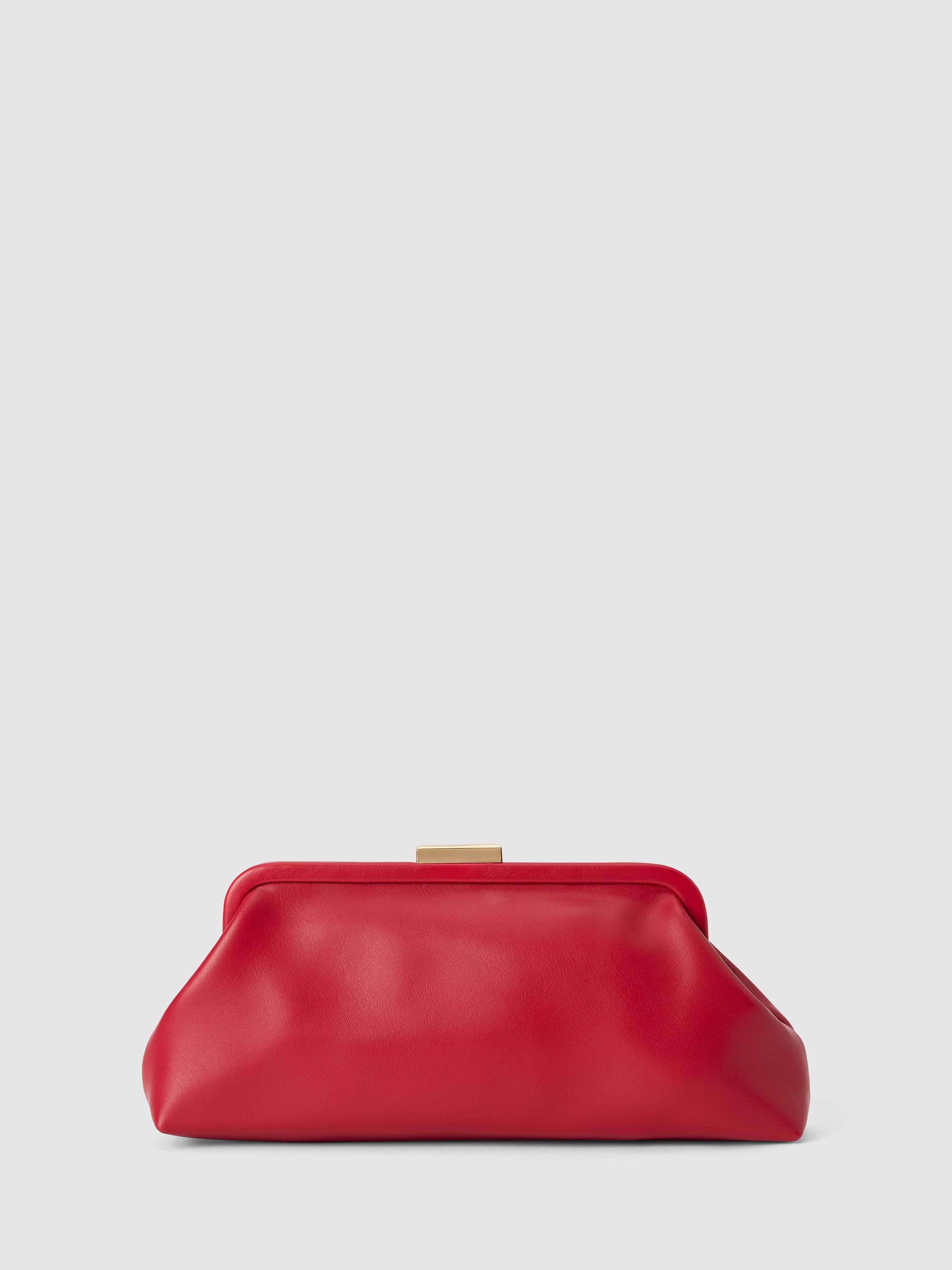 Sarah Metal Frame Clutch