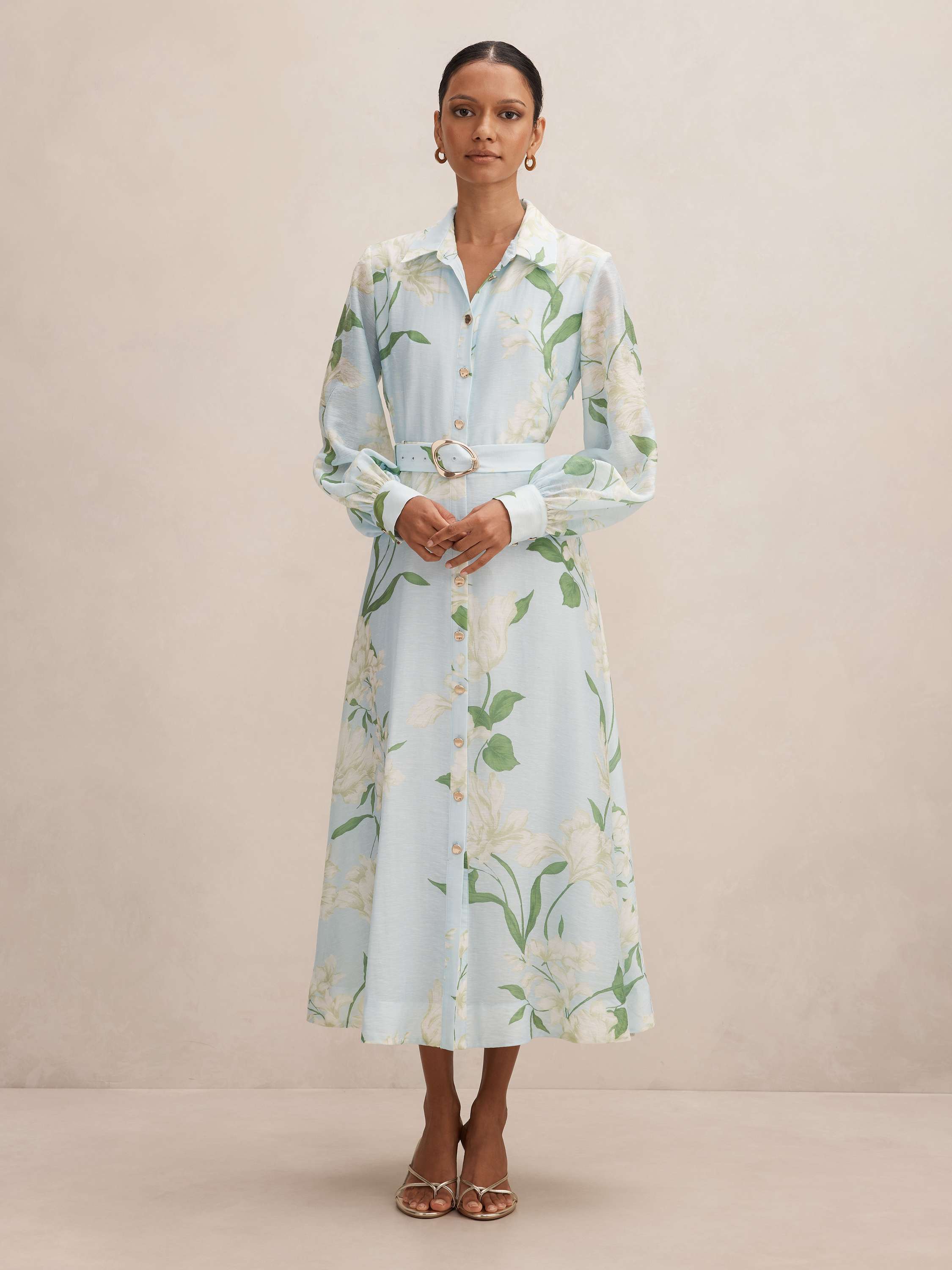 Freya Petite Printed Shirt Dress