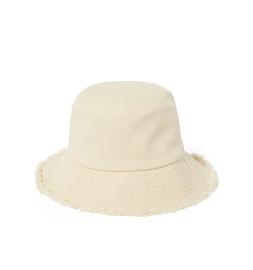 Fiona Frayed Edge Bucket Hat