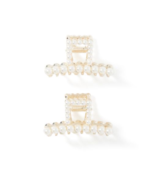 Marina Pearl 2 Pack Claw Clip