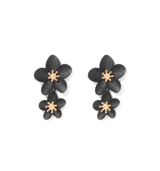 Carly Flower Drop Earring
