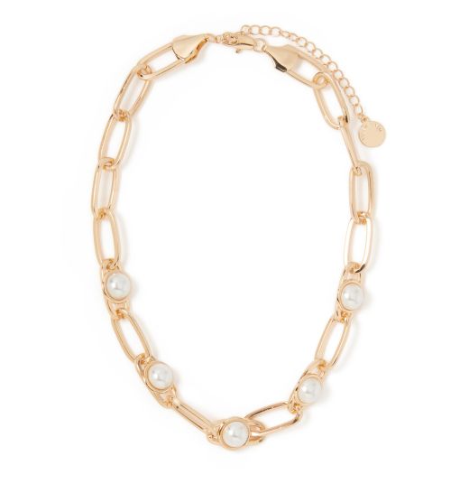 Signature Blair Link Pearl Necklace