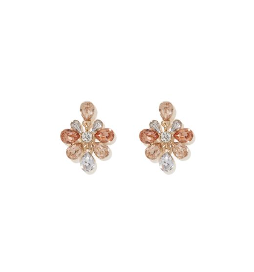 Stacy Stone Cluster Drop Earring