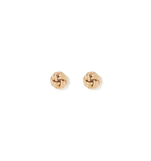 Nara Knotted Stud Earring