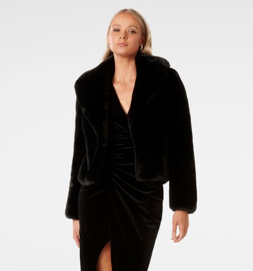 Alicia Faux Fur Coat