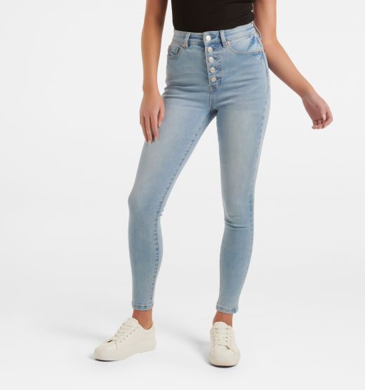 Heidi High Rise Skinny Crop Jeans