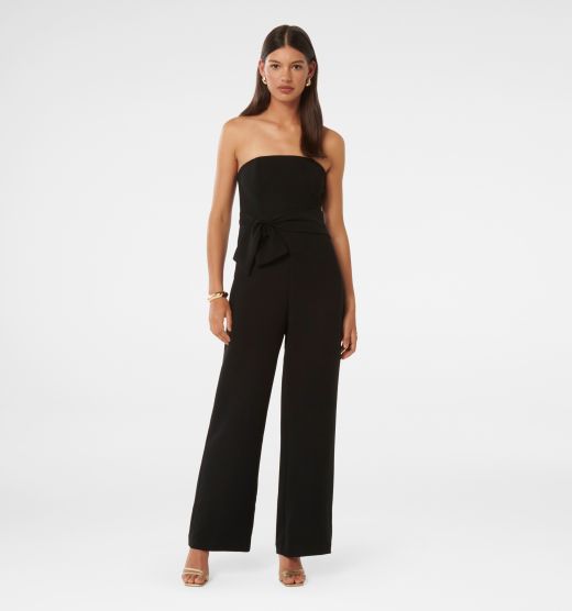 Vicky Strapless Bow Jumpsuit