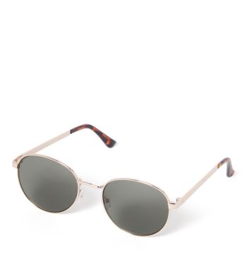 April Round Metal Frame Sunglasses