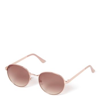 April Round Metal Frame Sunglasses
